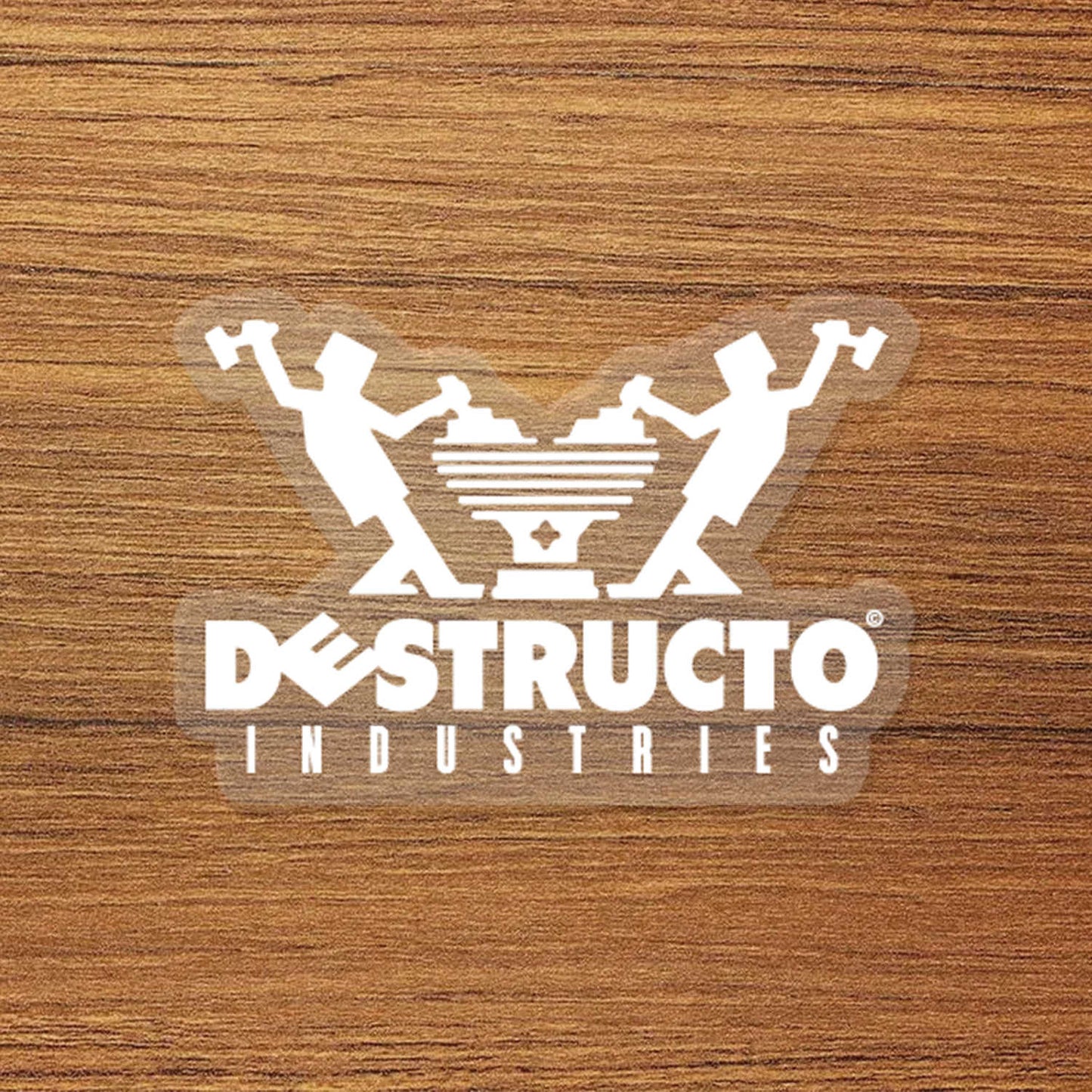 Destructo Trucks Skateboard Logo Vinyl Decal Sticker – Waterproof & Durable