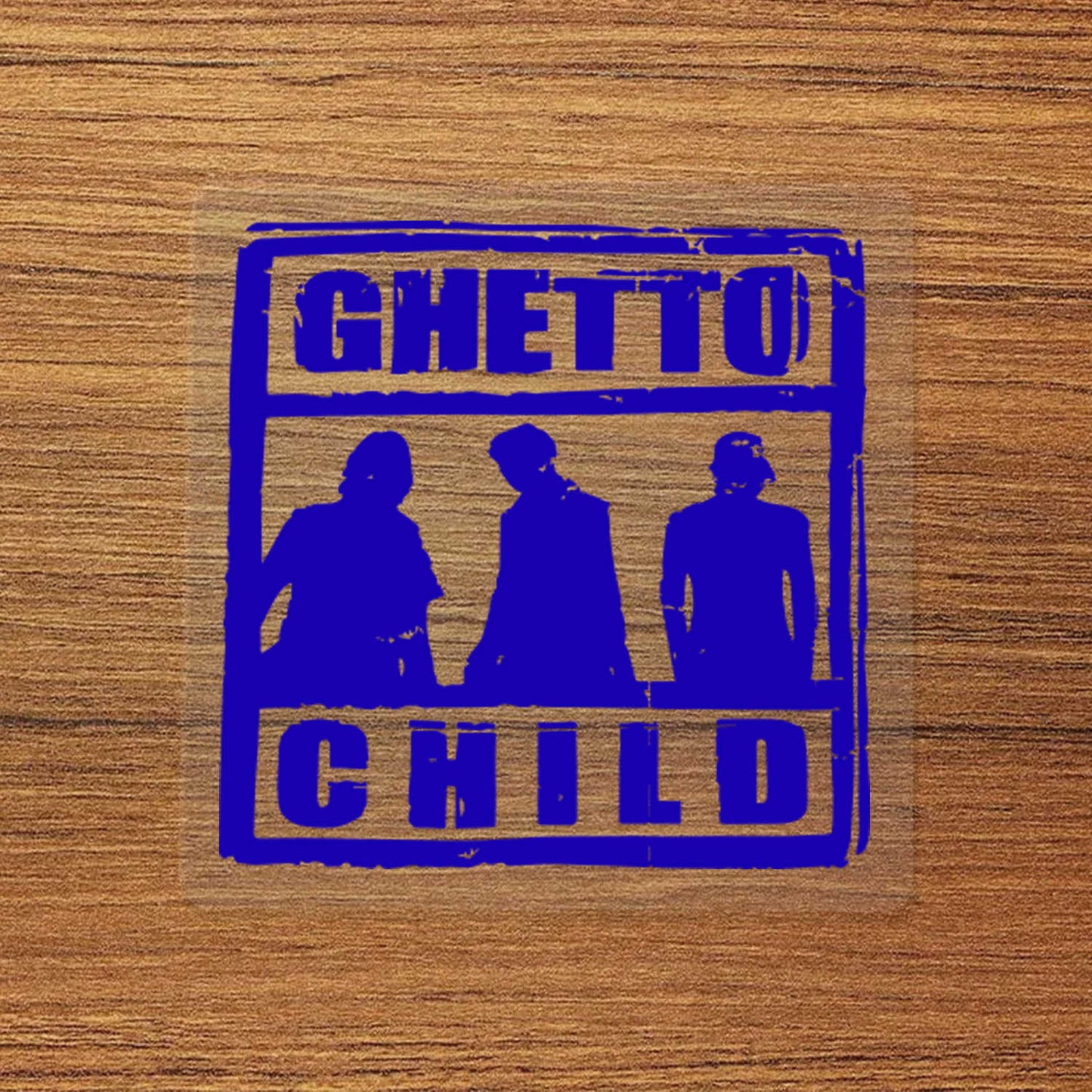 Ghetto Child Skateboard Logo Vinyl Decal Sticker – Waterproof & Durable