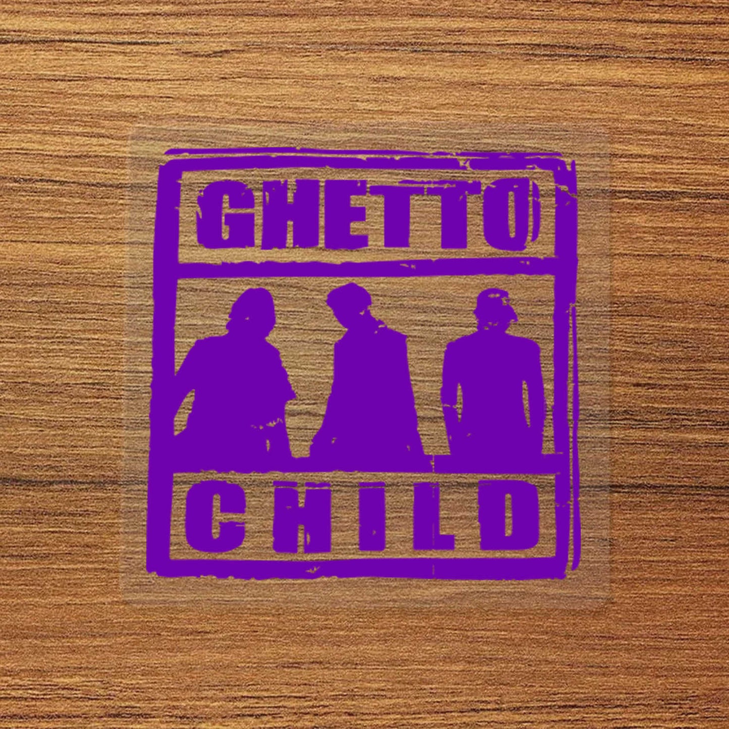 Ghetto Child Skateboard Logo Vinyl Decal Sticker – Waterproof & Durable