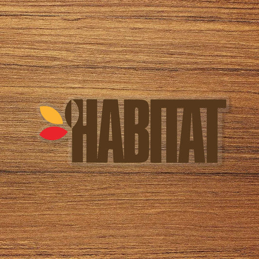 Habitat Skateboard Logo Vinyl Decal Sticker – Waterproof & UV Resistant