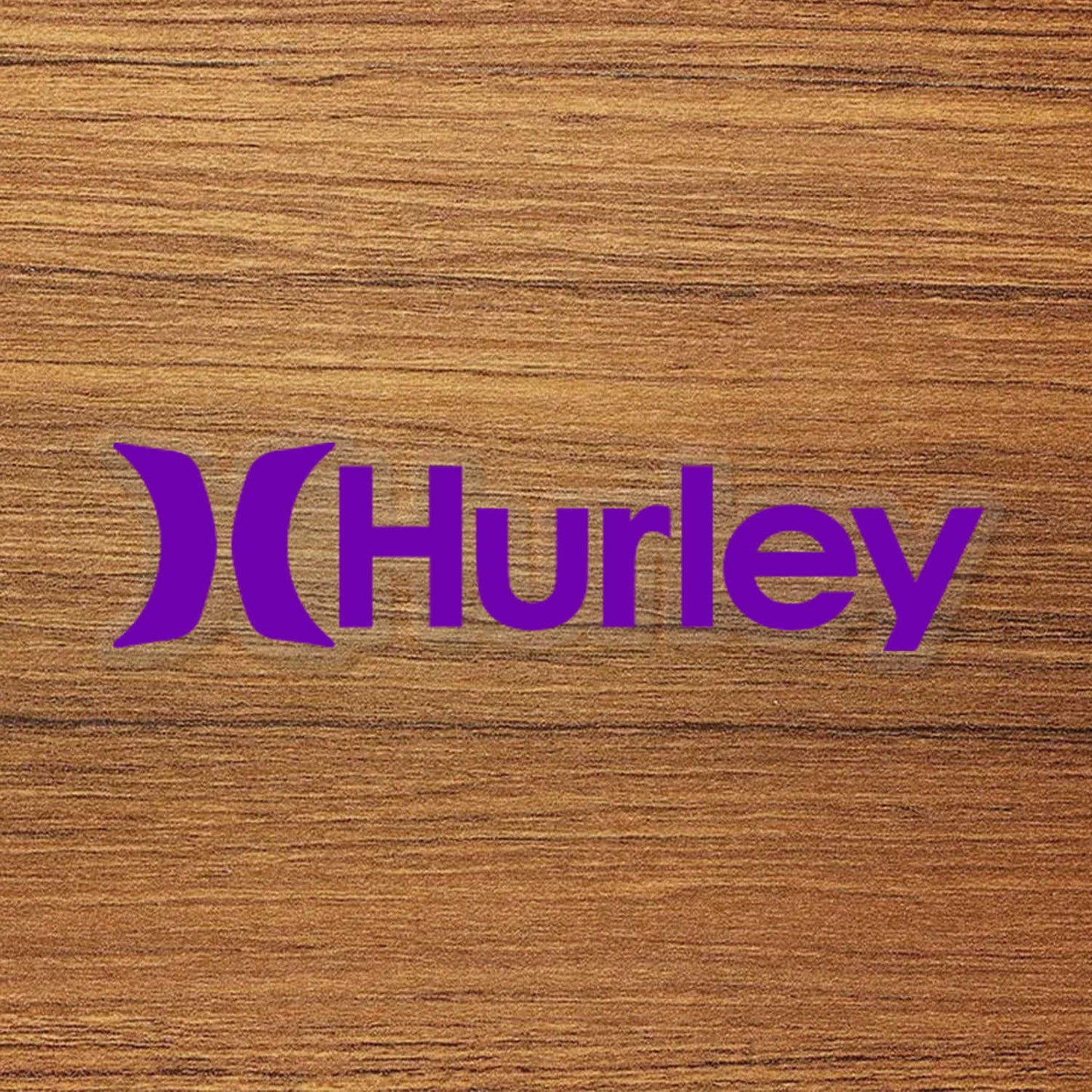 Hurley Skateboard Logo Vinyl Decal Sticker – Waterproof & Durable