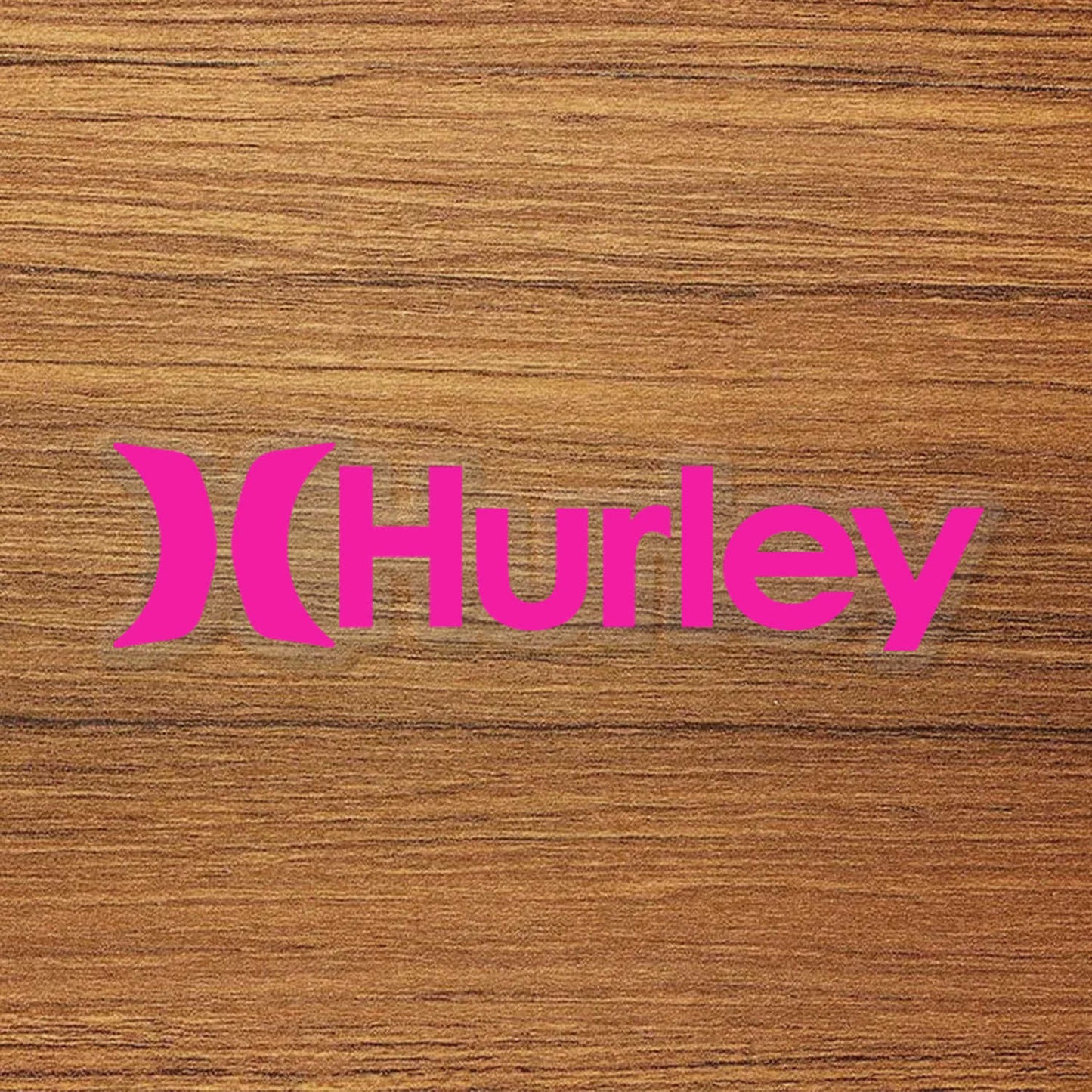 Hurley Skateboard Logo Vinyl Decal Sticker – Waterproof & Durable