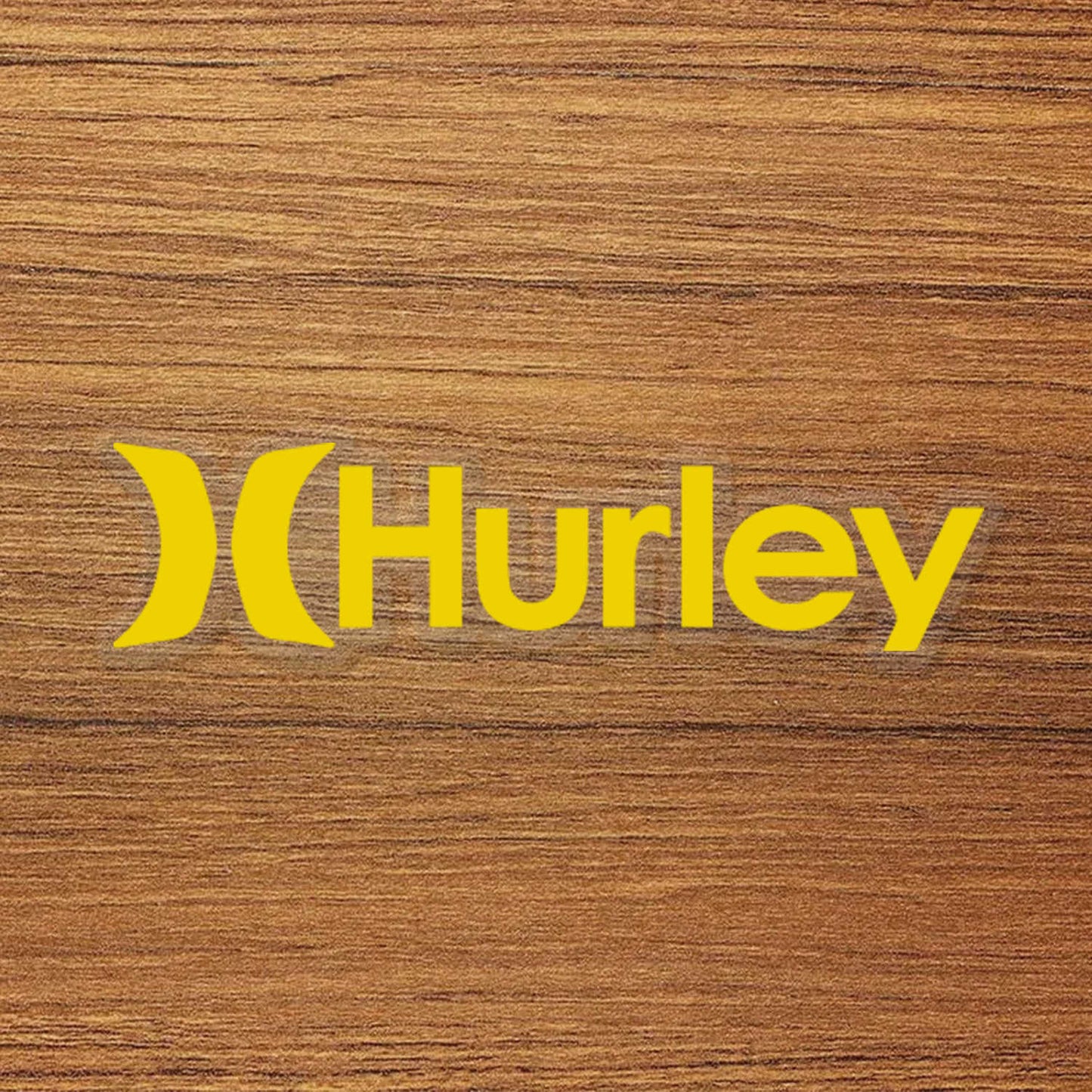 Hurley Skateboard Logo Vinyl Decal Sticker – Waterproof & Durable