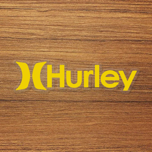 Hurley Skateboard Logo Vinyl Decal Sticker – Waterproof & Durable