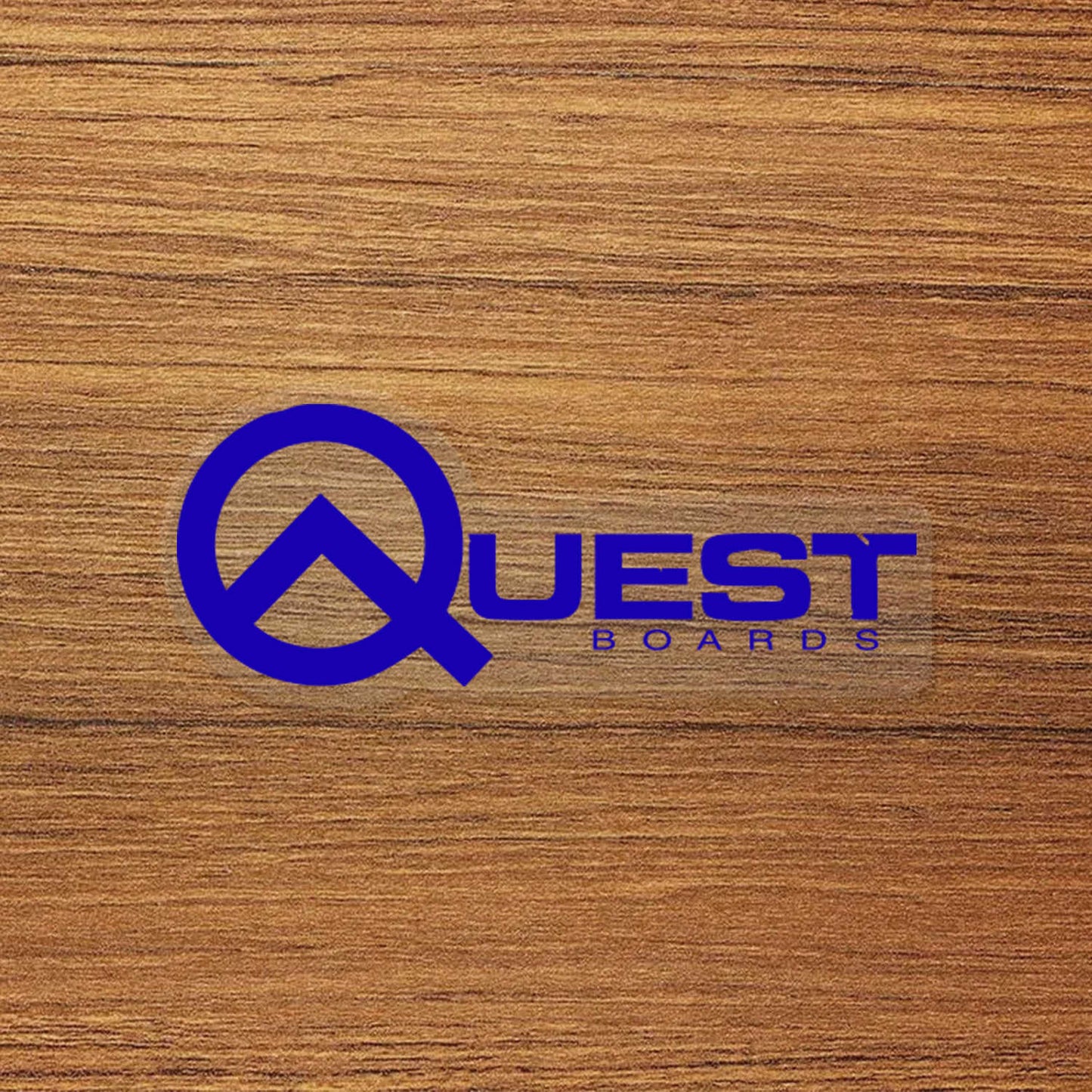 Quest Boards Skateboard Logo Vinyl Decal Sticker – Waterproof & Durable
