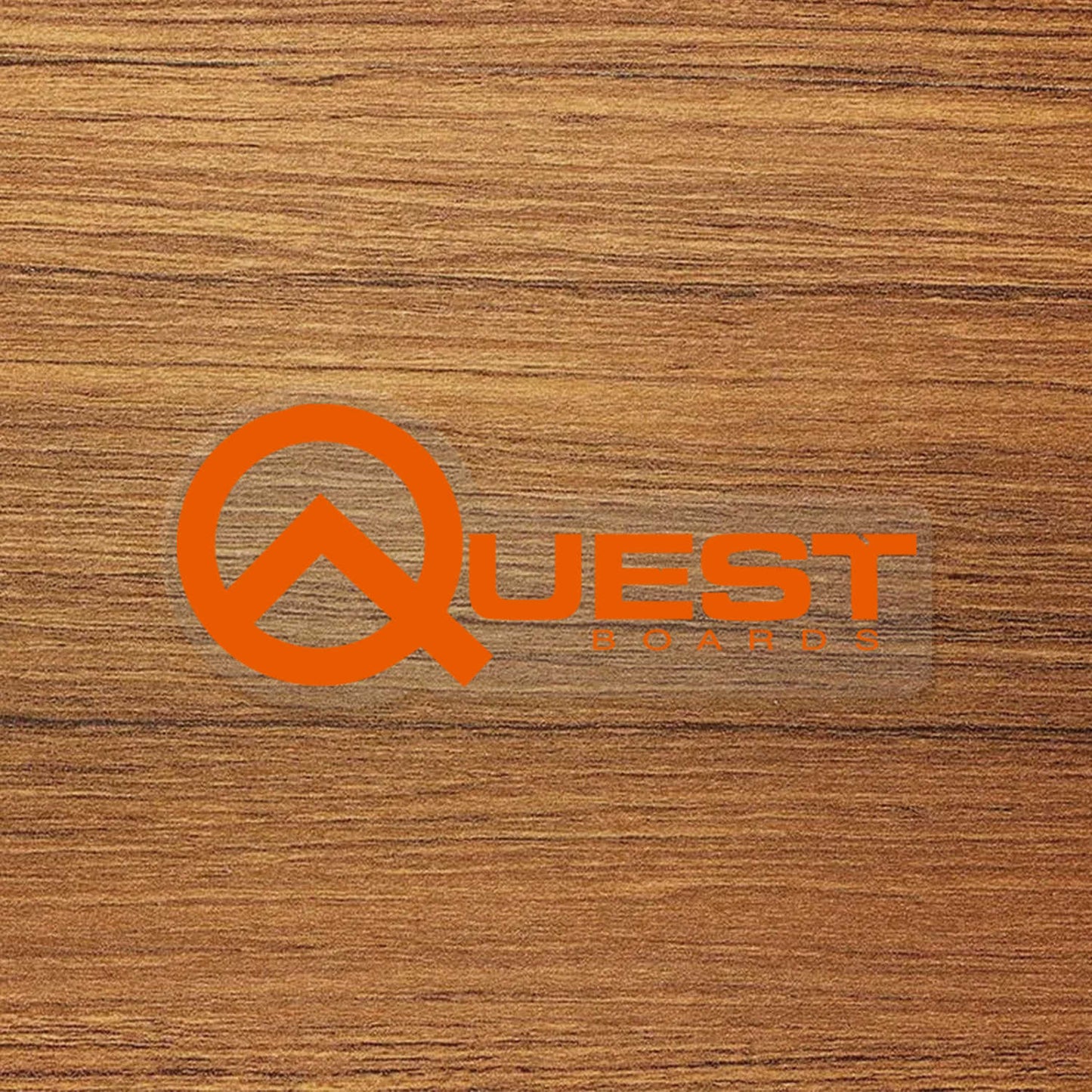 Quest Boards Skateboard Logo Vinyl Decal Sticker – Waterproof & Durable