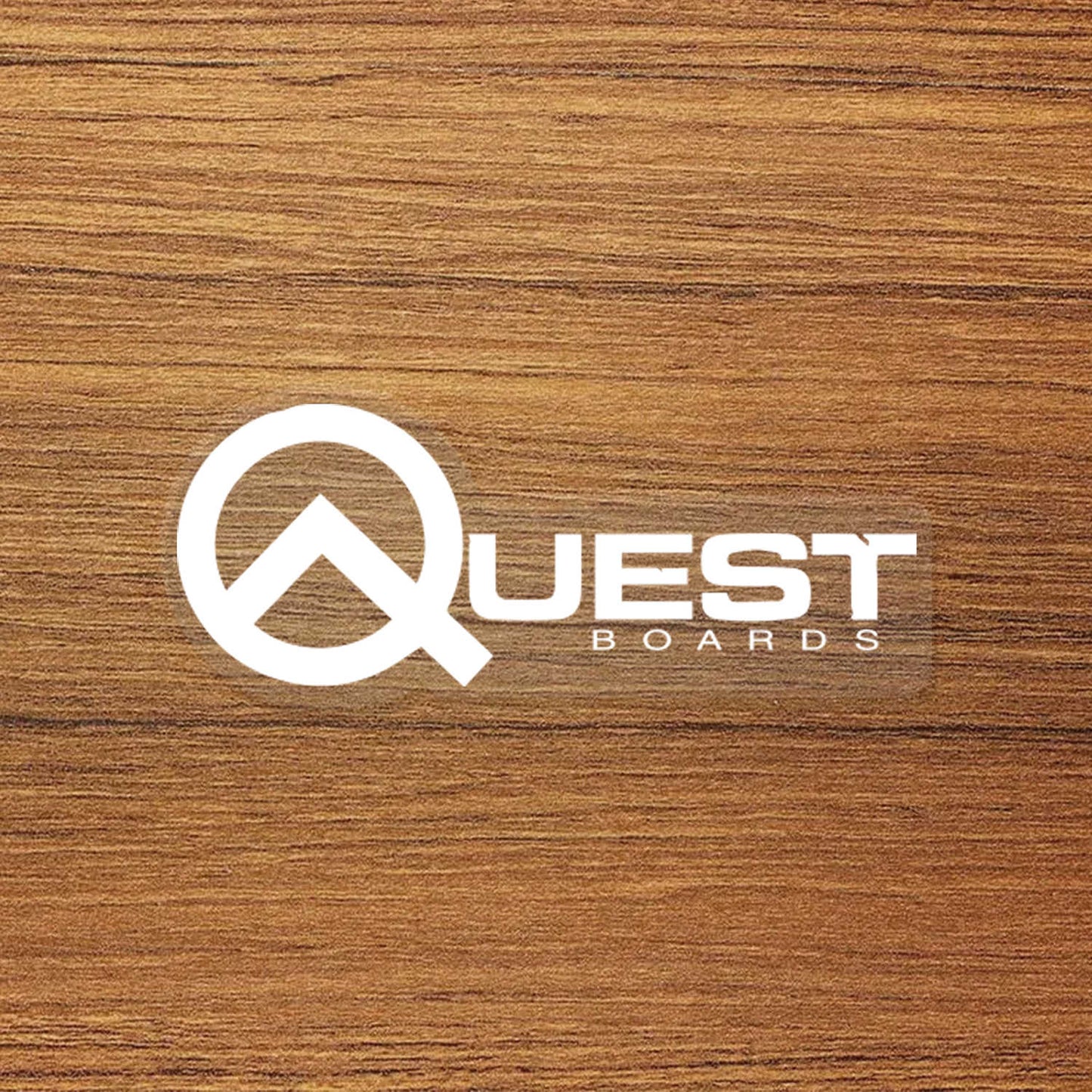 Quest Boards Skateboard Logo Vinyl Decal Sticker – Waterproof & Durable