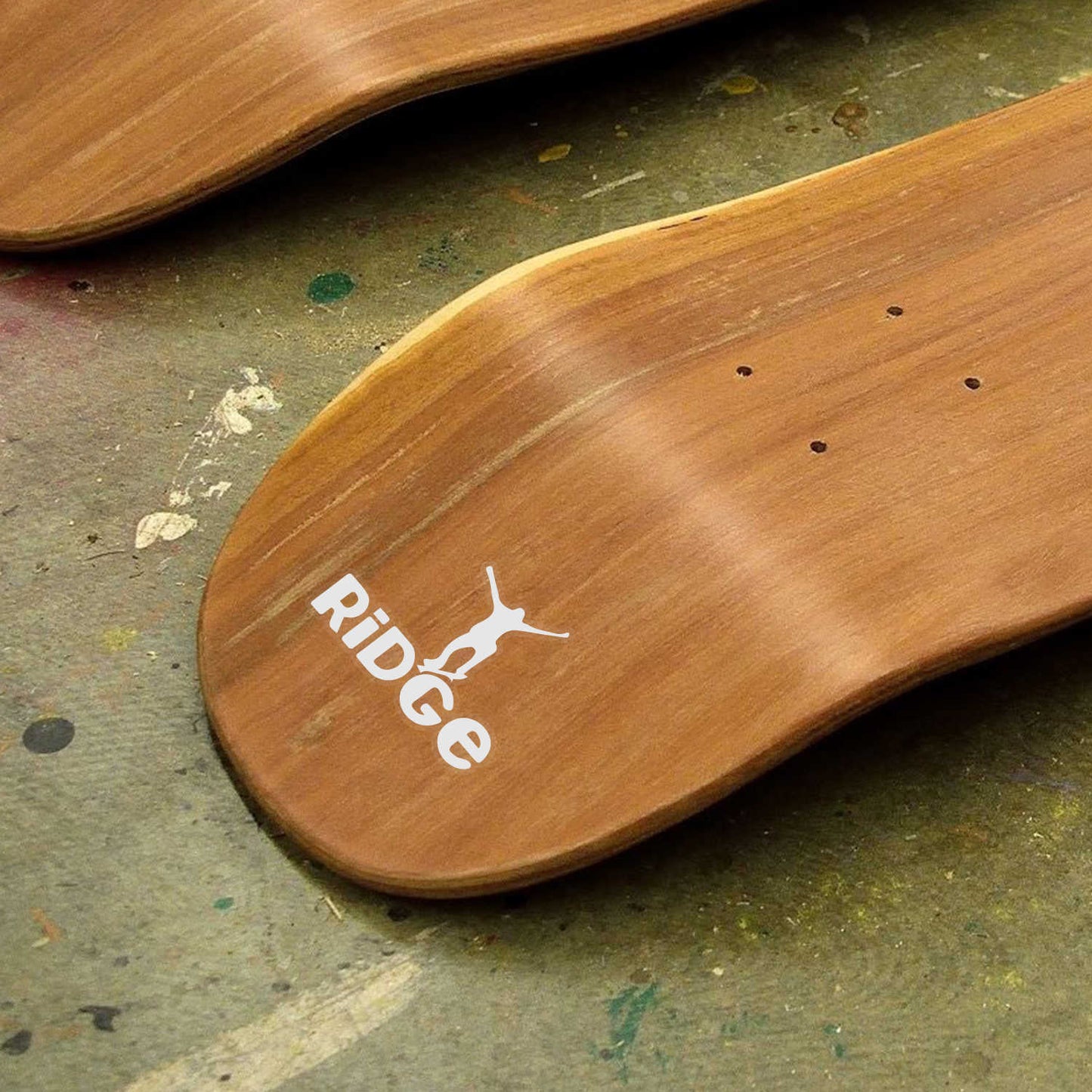 Ridge Skateboard Logo Vinyl Decal Sticker – Waterproof & Durable