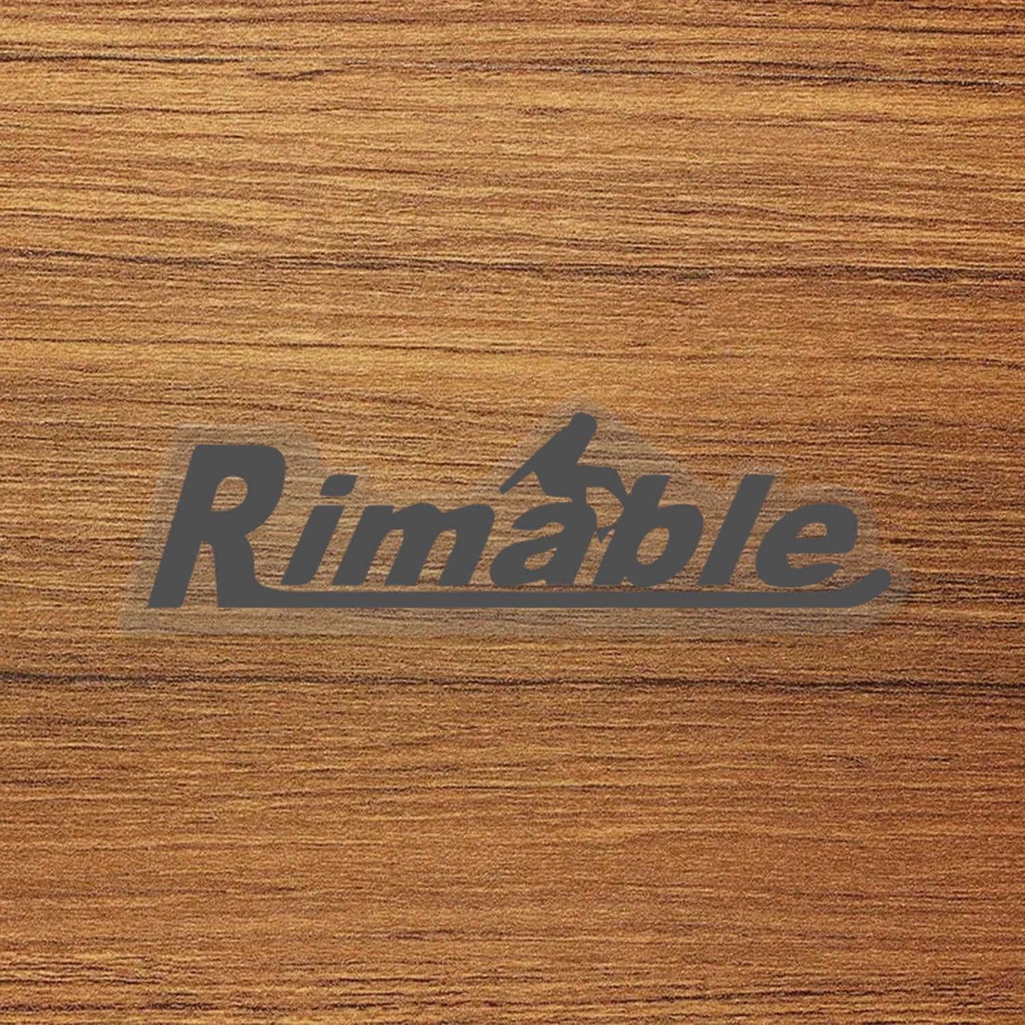 Rimable Skateboard Logo Vinyl Decal Sticker – Waterproof & Durable