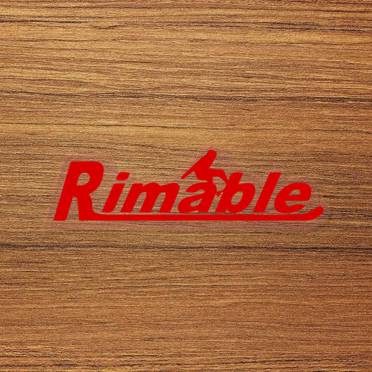 Rimable Skateboard Logo Vinyl Decal Sticker – Waterproof & Durable