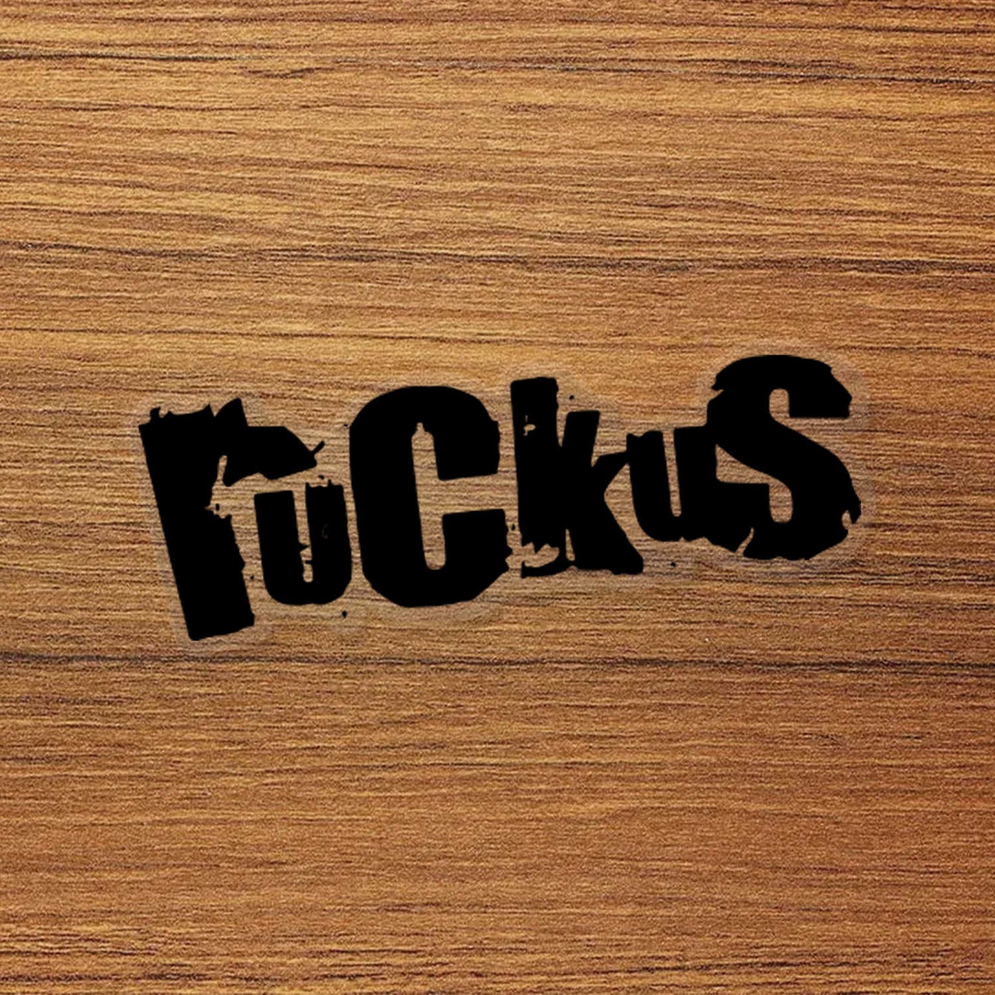 RUCKUS! Skateboard Logo Vinyl Decal Sticker – Waterproof & Durable