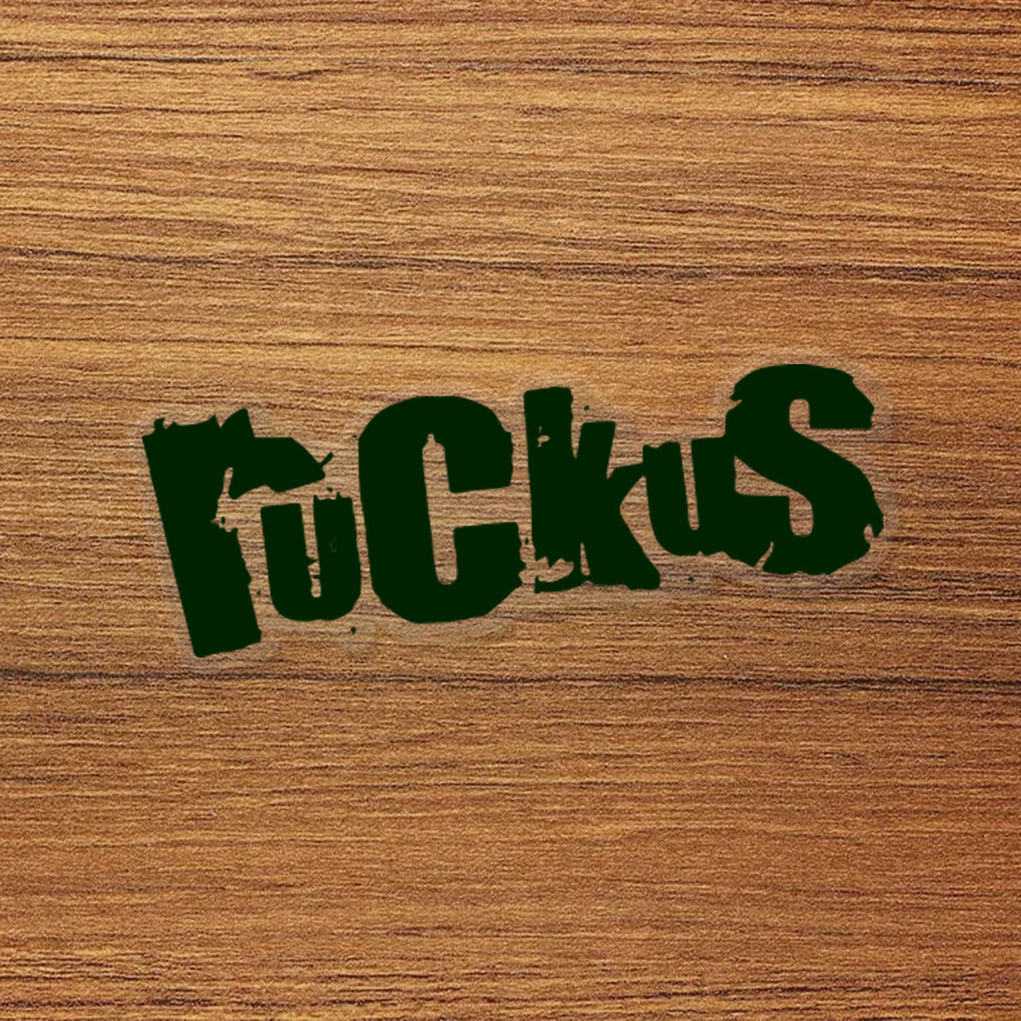 RUCKUS! Skateboard Logo Vinyl Decal Sticker – Waterproof & Durable