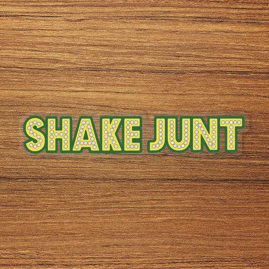Shake Junt Skateboard Logo Vinyl Decal Sticker – Waterproof & UV Resistant
