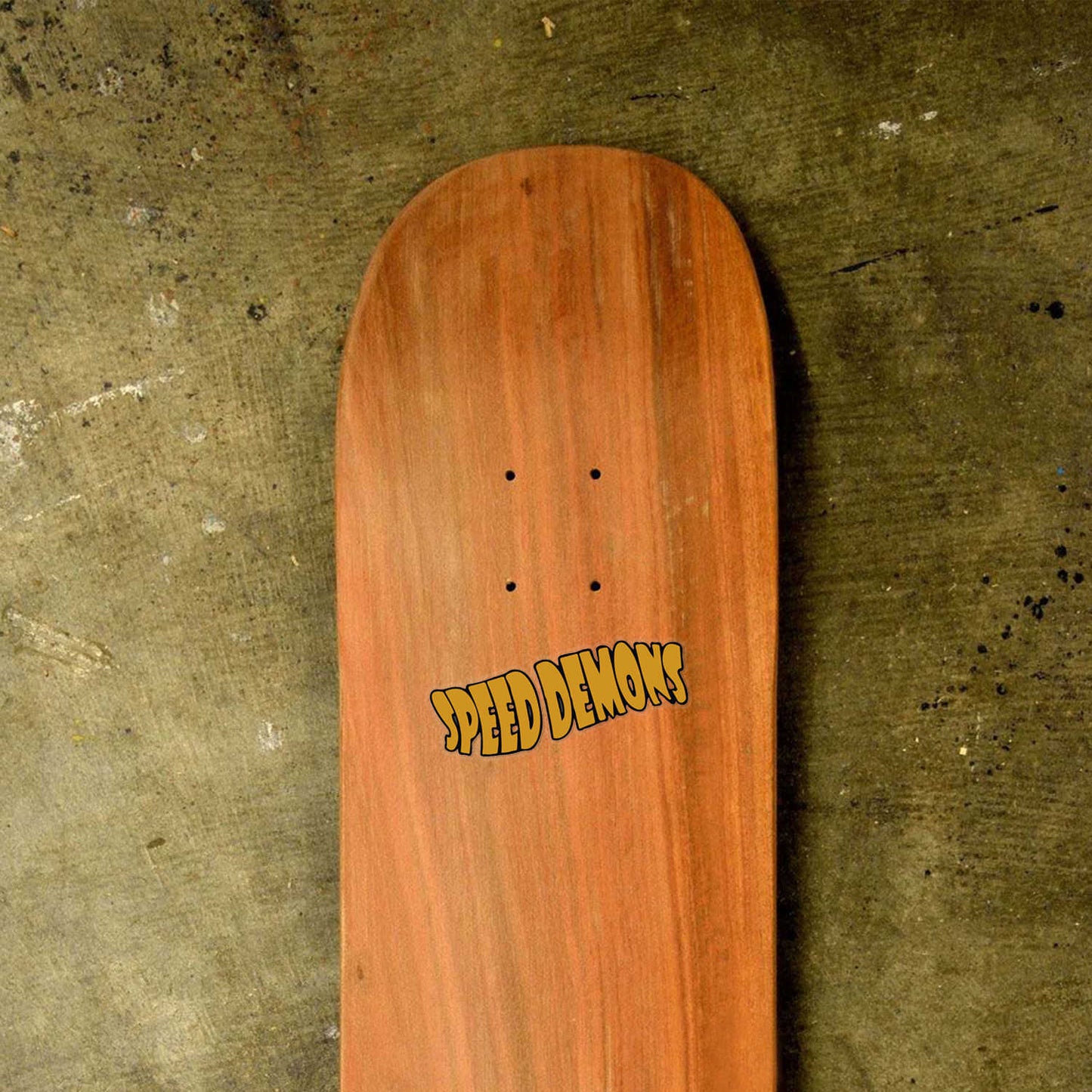 Speed Demons Skateboard Logo Vinyl Decal Sticker – Waterproof & UV Resistant