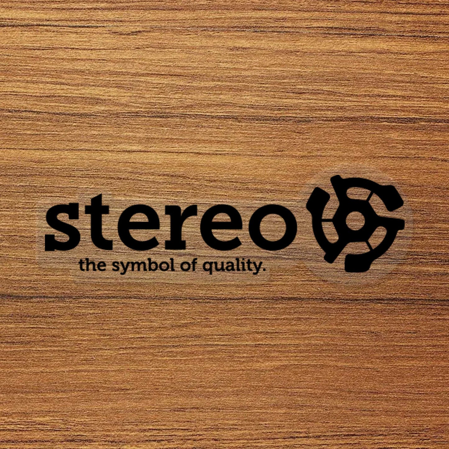 Stereo the symbol of quality Skateboard Logo Vinyl Decal Sticker – Waterproof & Durable