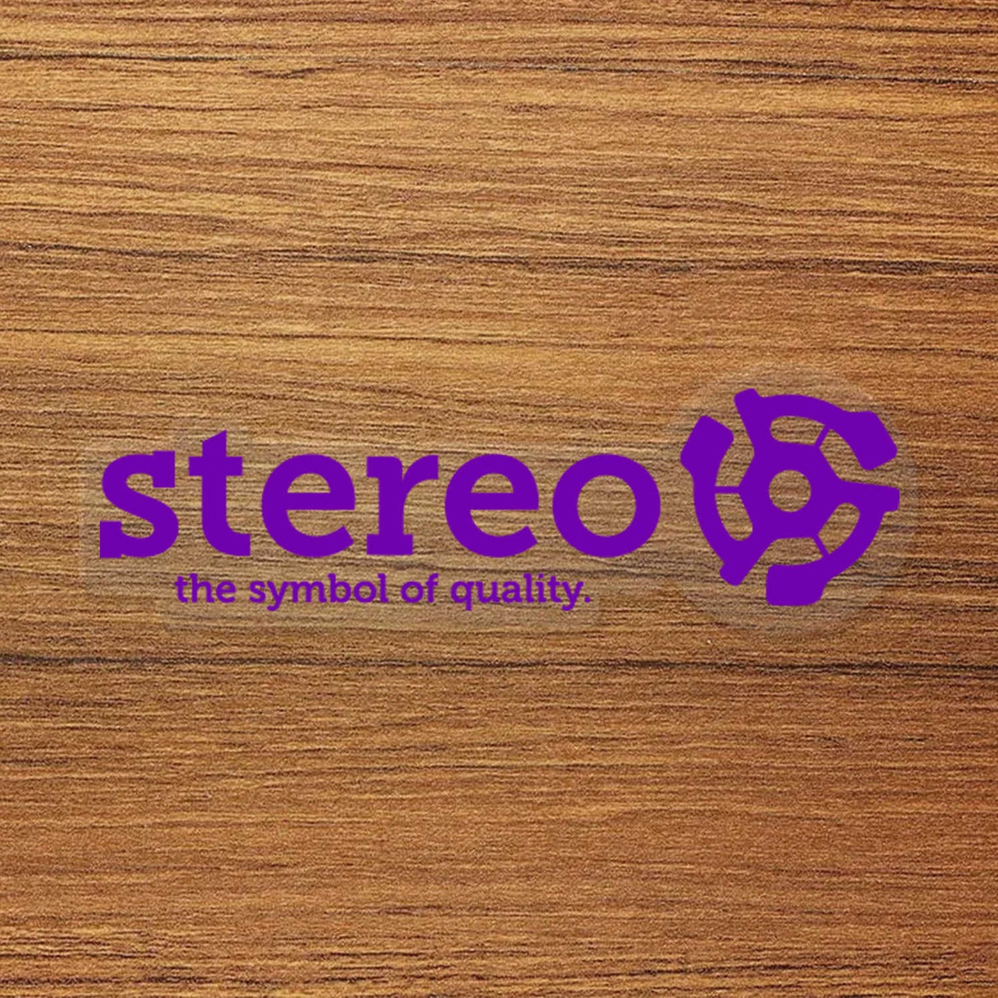 Stereo the symbol of quality Skateboard Logo Vinyl Decal Sticker – Waterproof & Durable