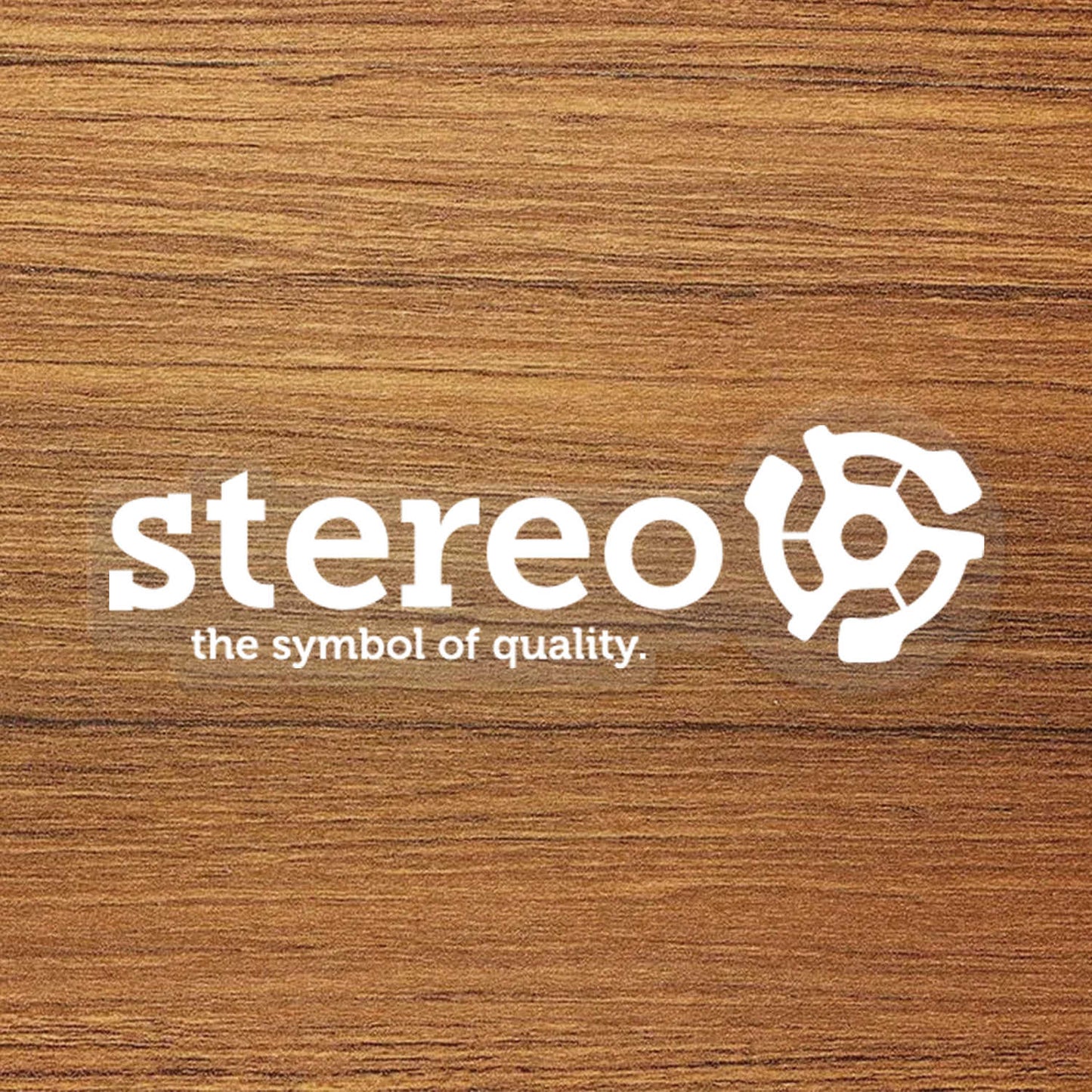 Stereo the symbol of quality Skateboard Logo Vinyl Decal Sticker – Waterproof & Durable
