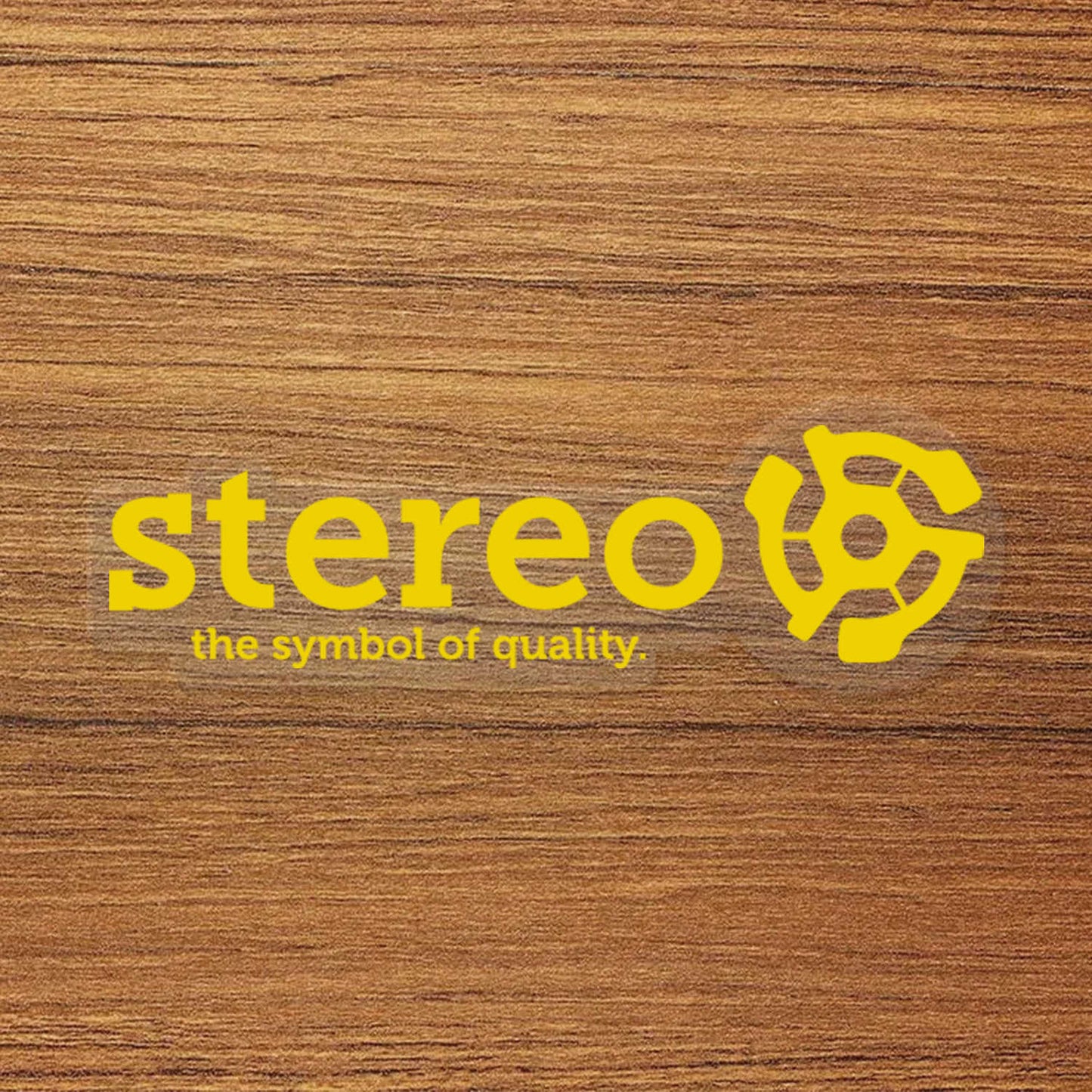 Stereo the symbol of quality Skateboard Logo Vinyl Decal Sticker – Waterproof & Durable