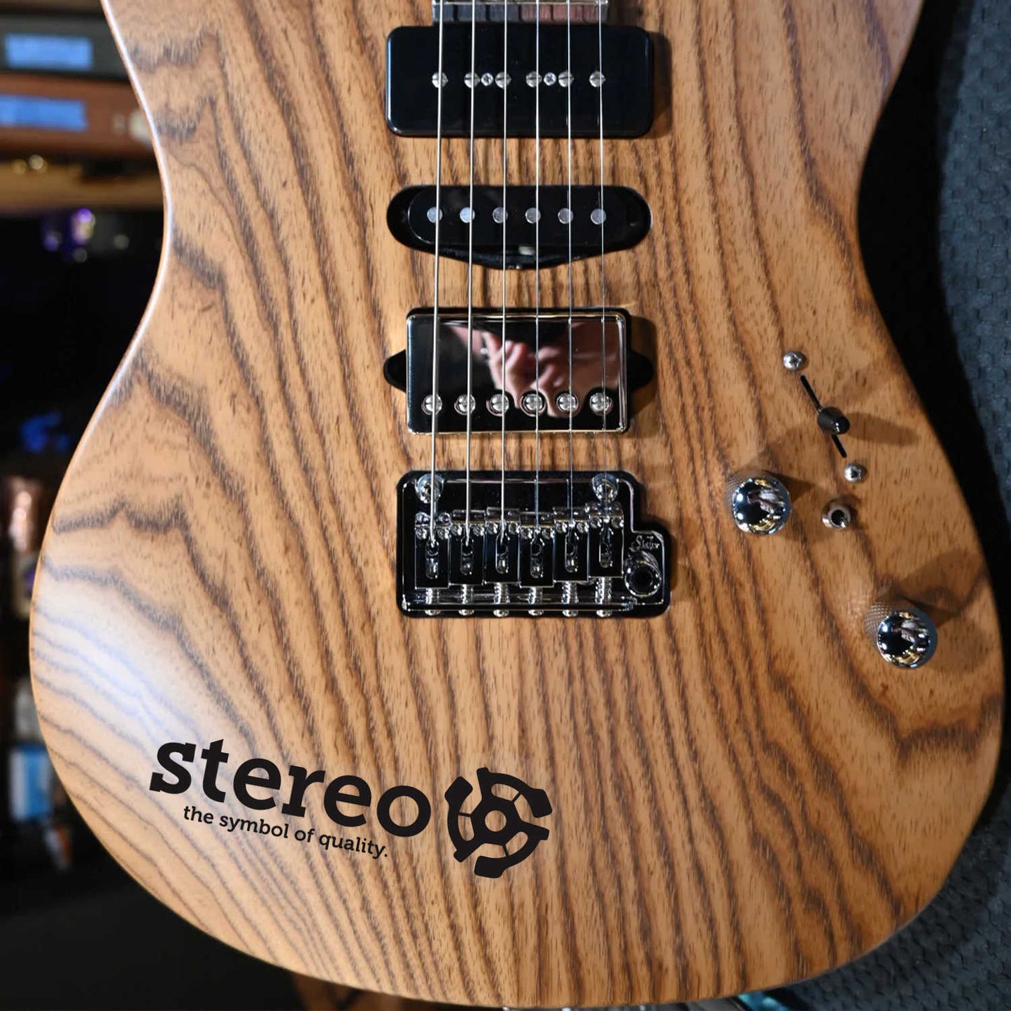 Stereo the symbol of quality Skateboard Logo Vinyl Decal Sticker – Waterproof & Durable