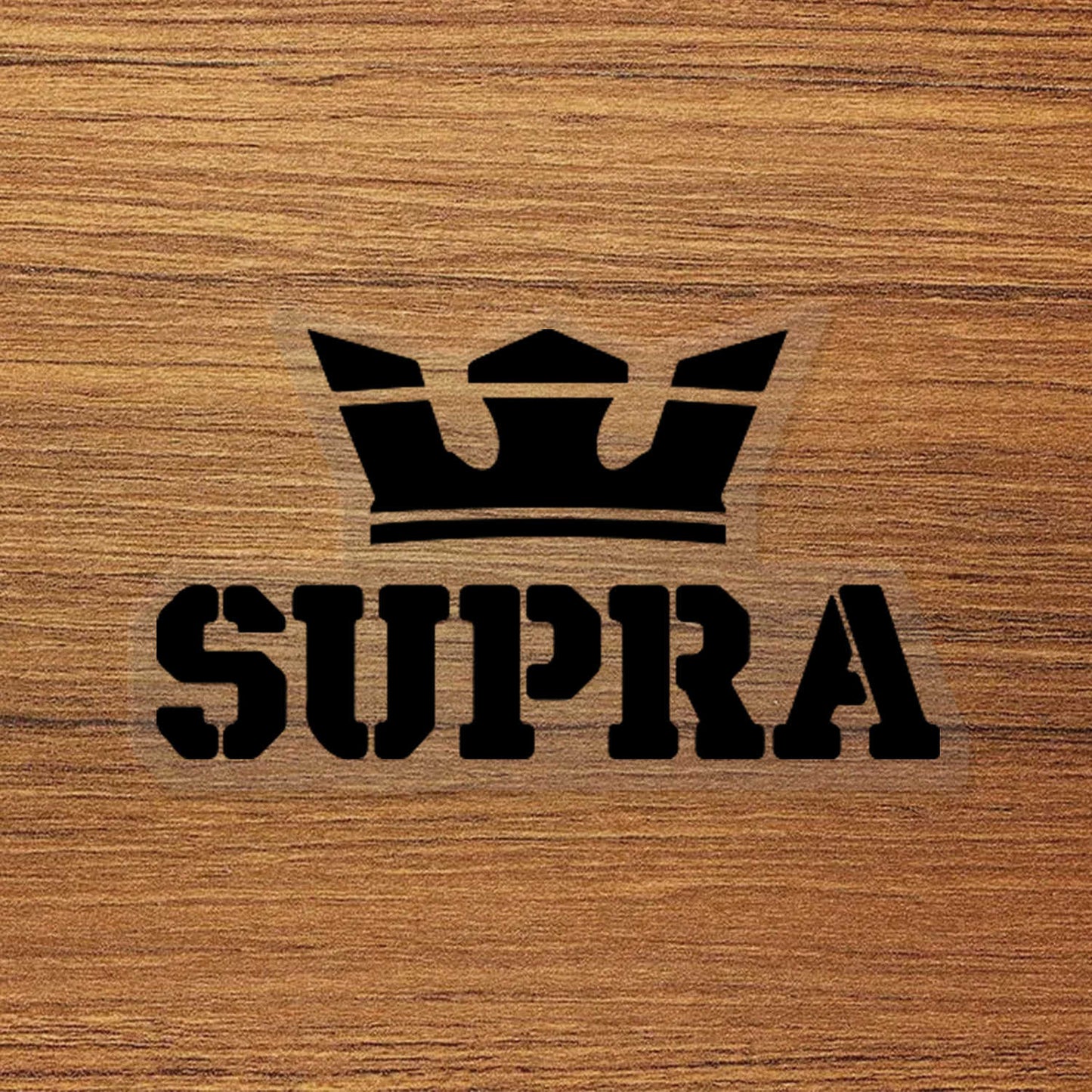 Supra Logo Vinyl Decal Sticker – Waterproof & Durable