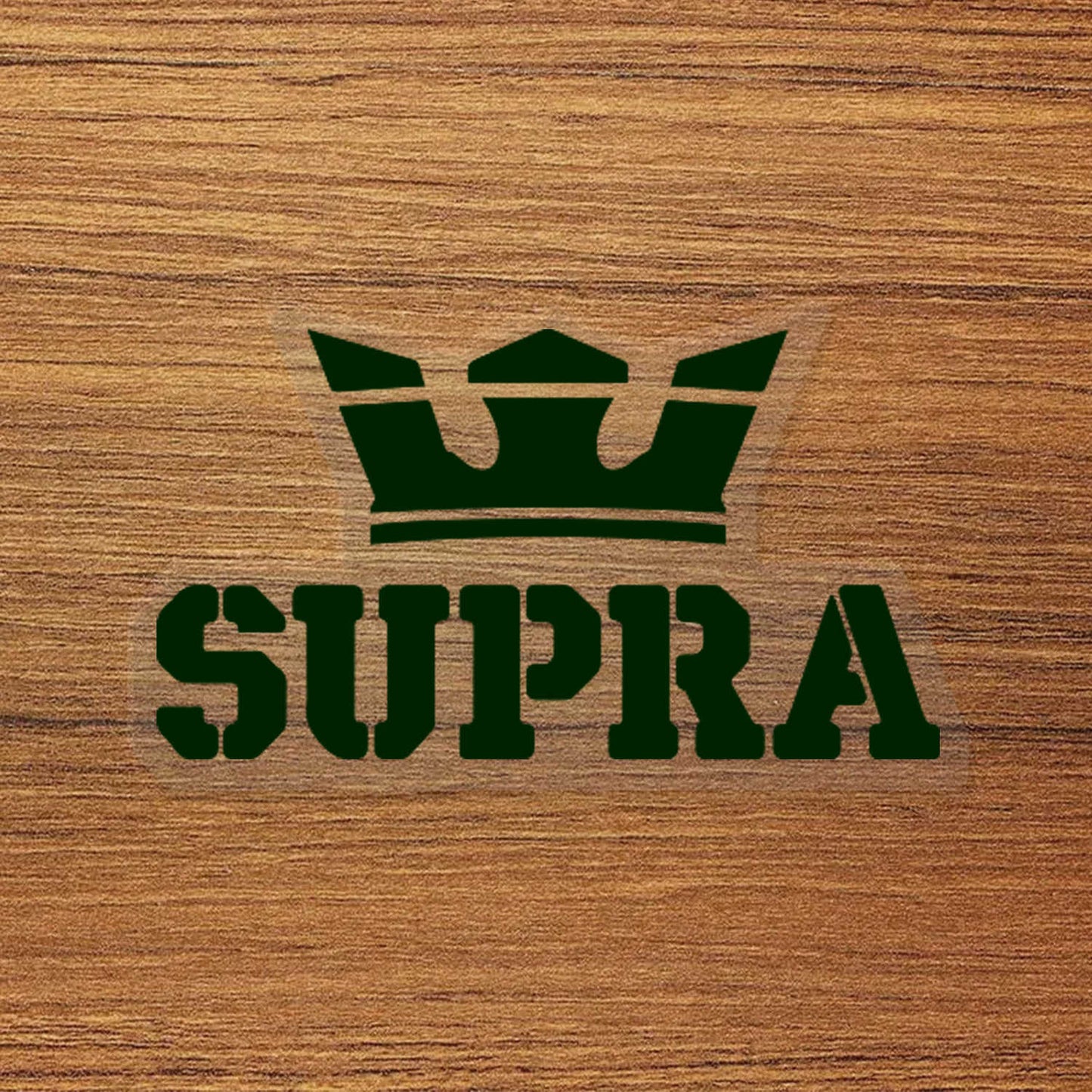 Supra Logo Vinyl Decal Sticker – Waterproof & Durable