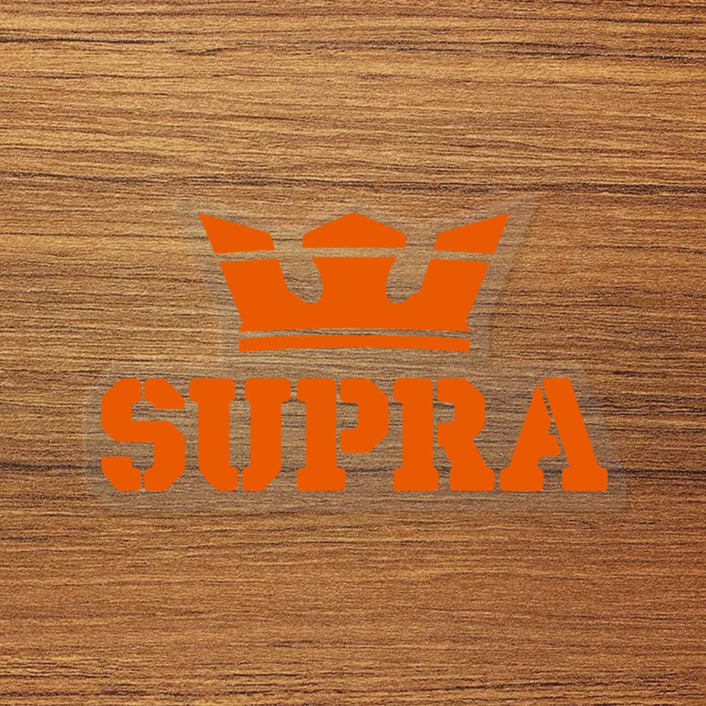 Supra Logo Vinyl Decal Sticker – Waterproof & Durable