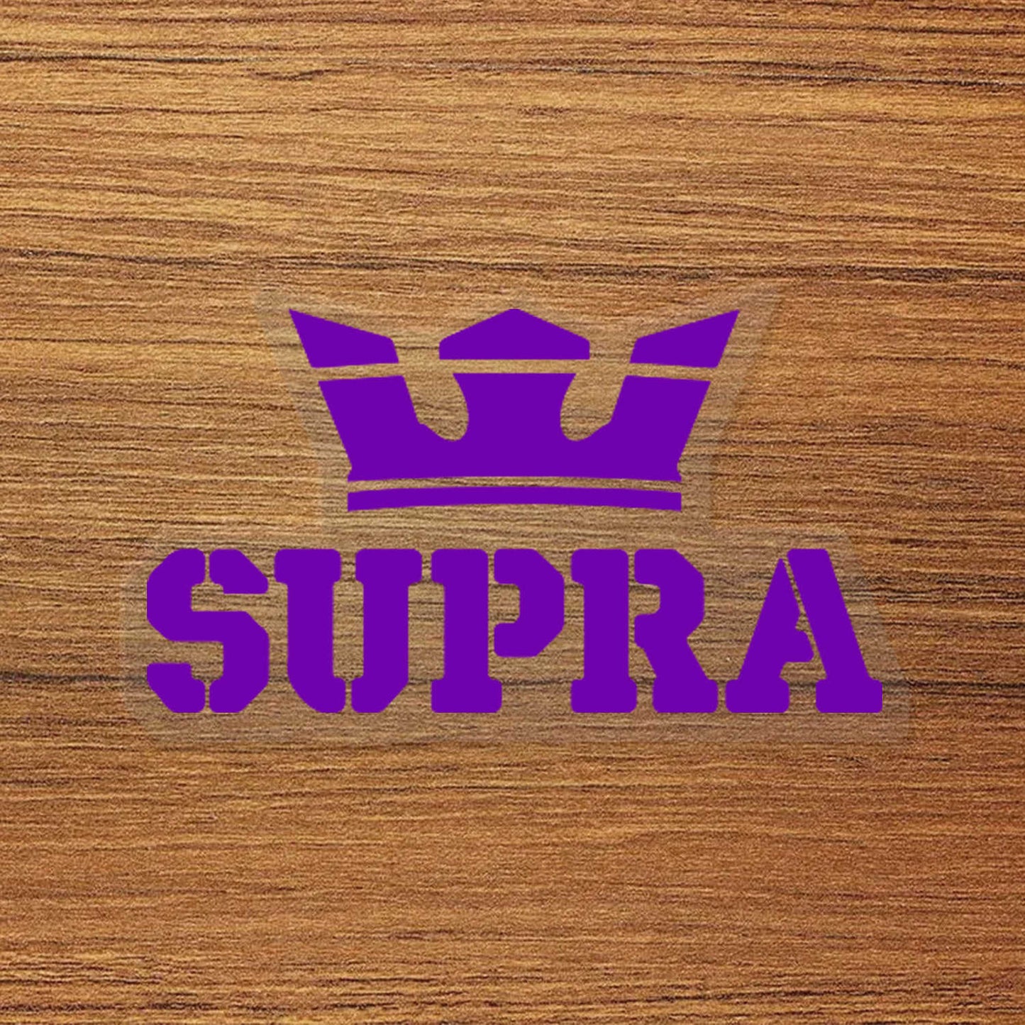 Supra Logo Vinyl Decal Sticker – Waterproof & Durable