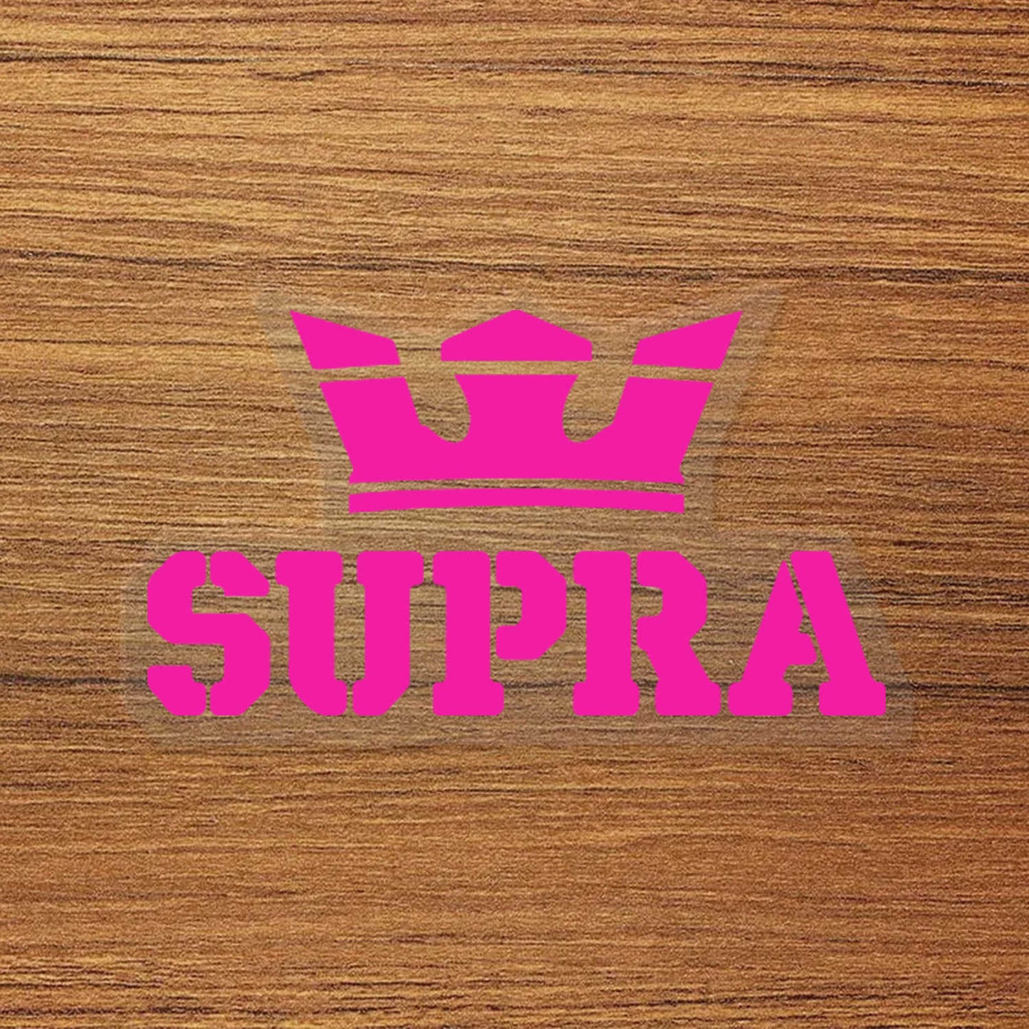 Supra Logo Vinyl Decal Sticker – Waterproof & Durable