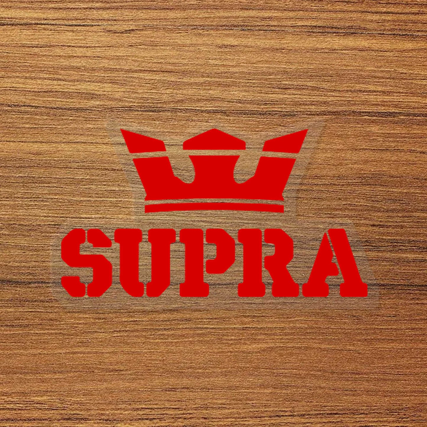 Supra Logo Vinyl Decal Sticker – Waterproof & Durable