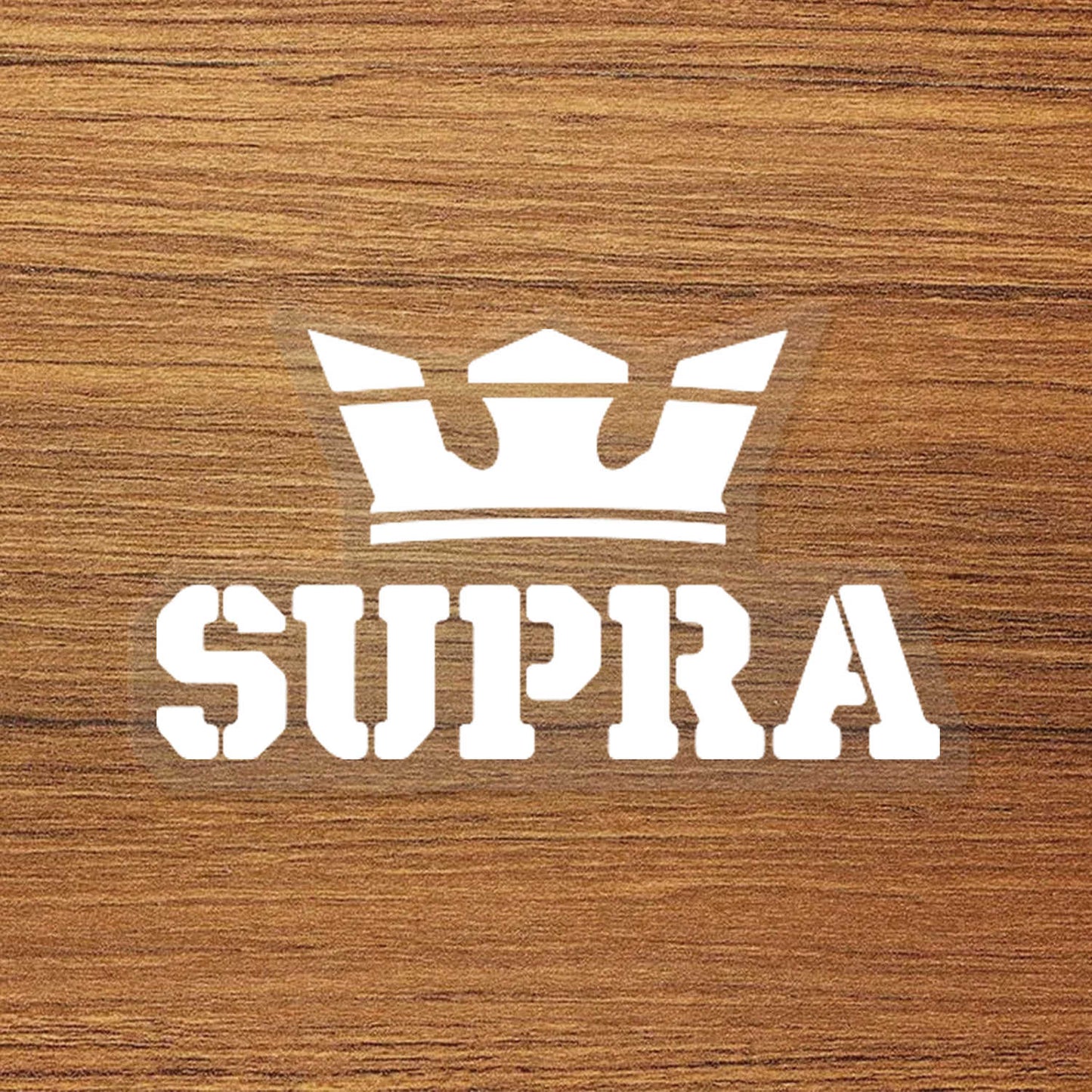 Supra Logo Vinyl Decal Sticker – Waterproof & Durable
