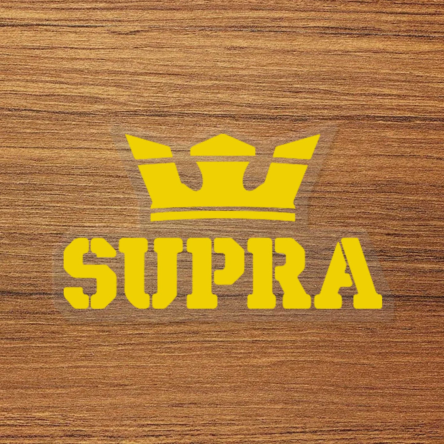 Supra Logo Vinyl Decal Sticker – Waterproof & Durable