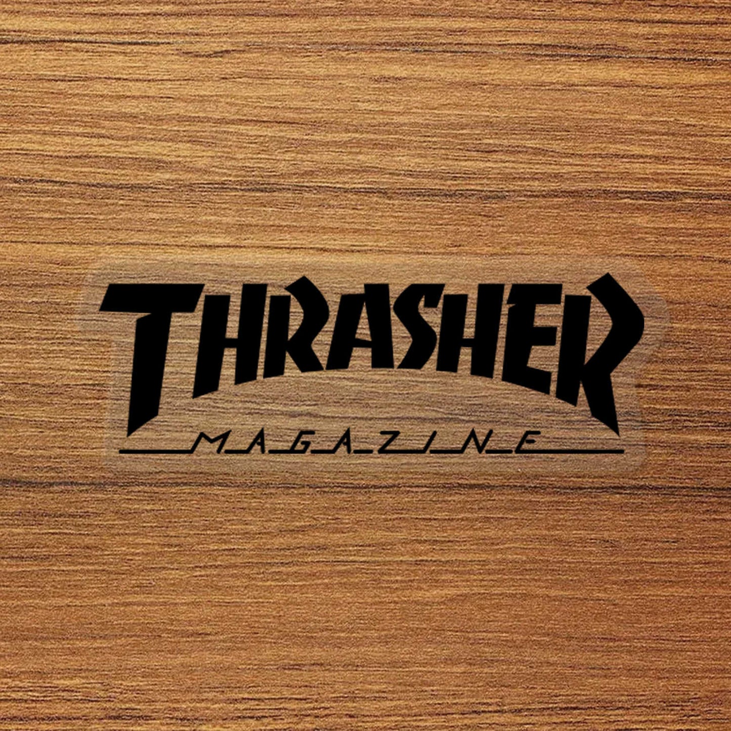 Thrasher Magazine Logo Vinyl Decal Sticker – Waterproof & Durable