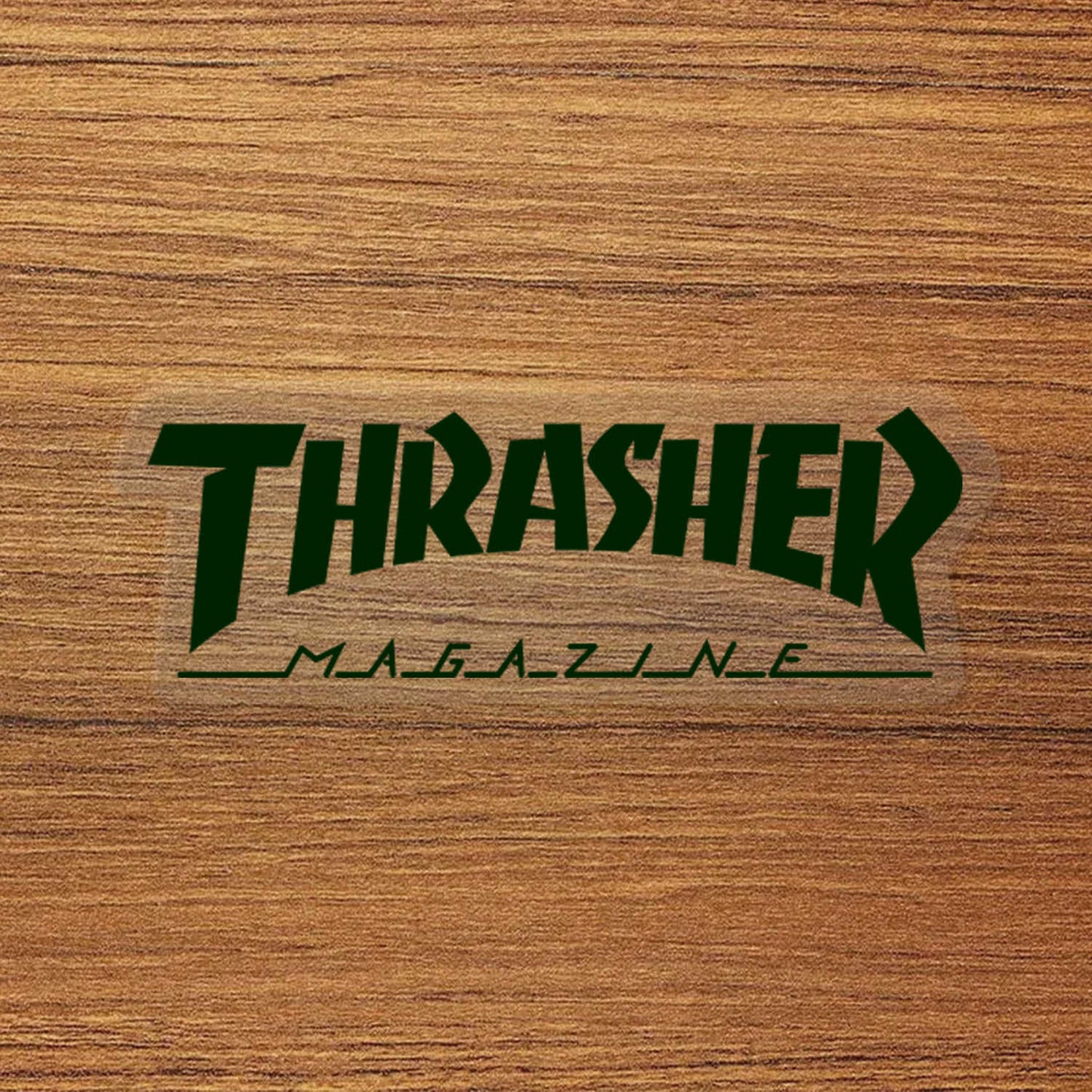Thrasher Magazine Logo Vinyl Decal Sticker – Waterproof & Durable