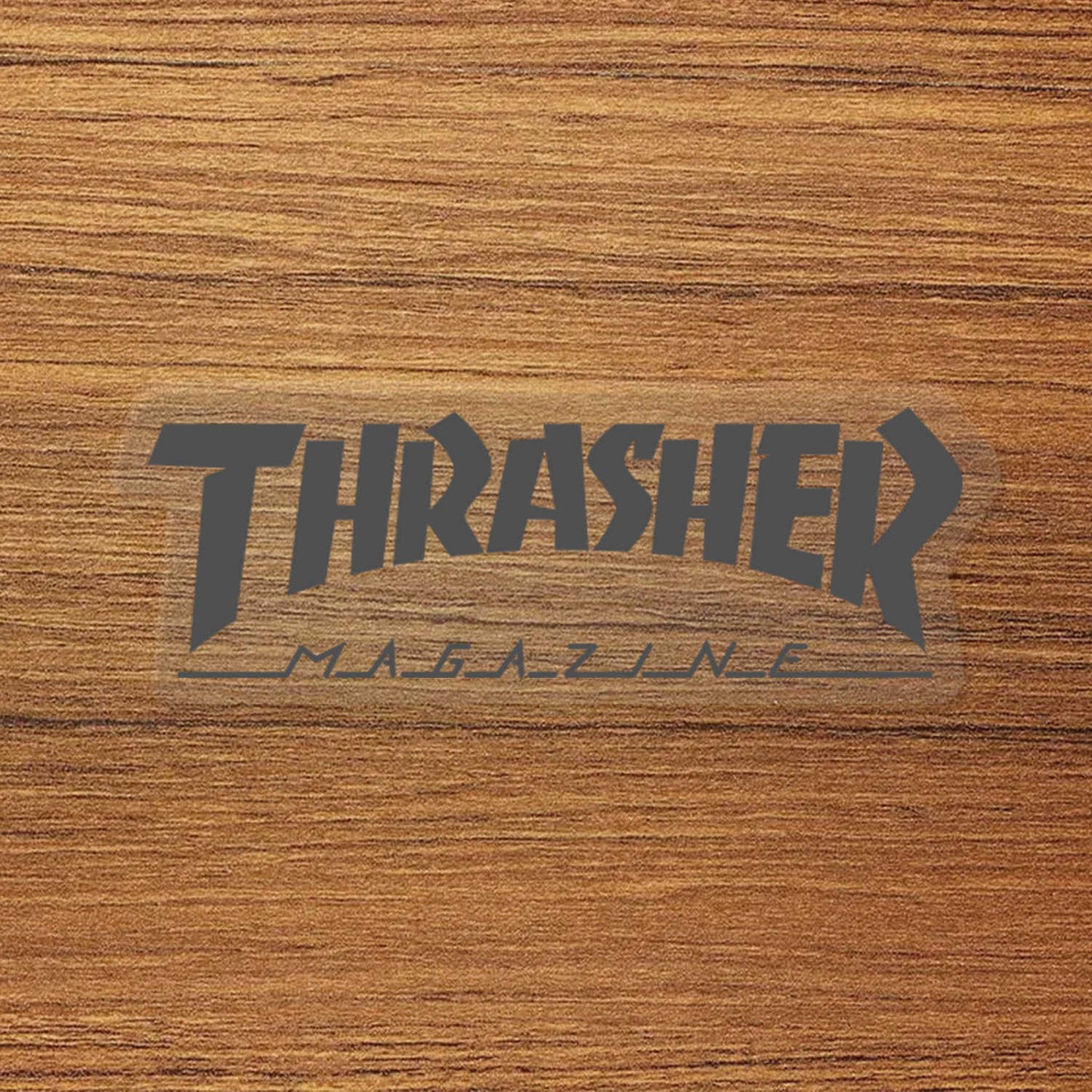 Thrasher Magazine Logo Vinyl Decal Sticker – Waterproof & Durable