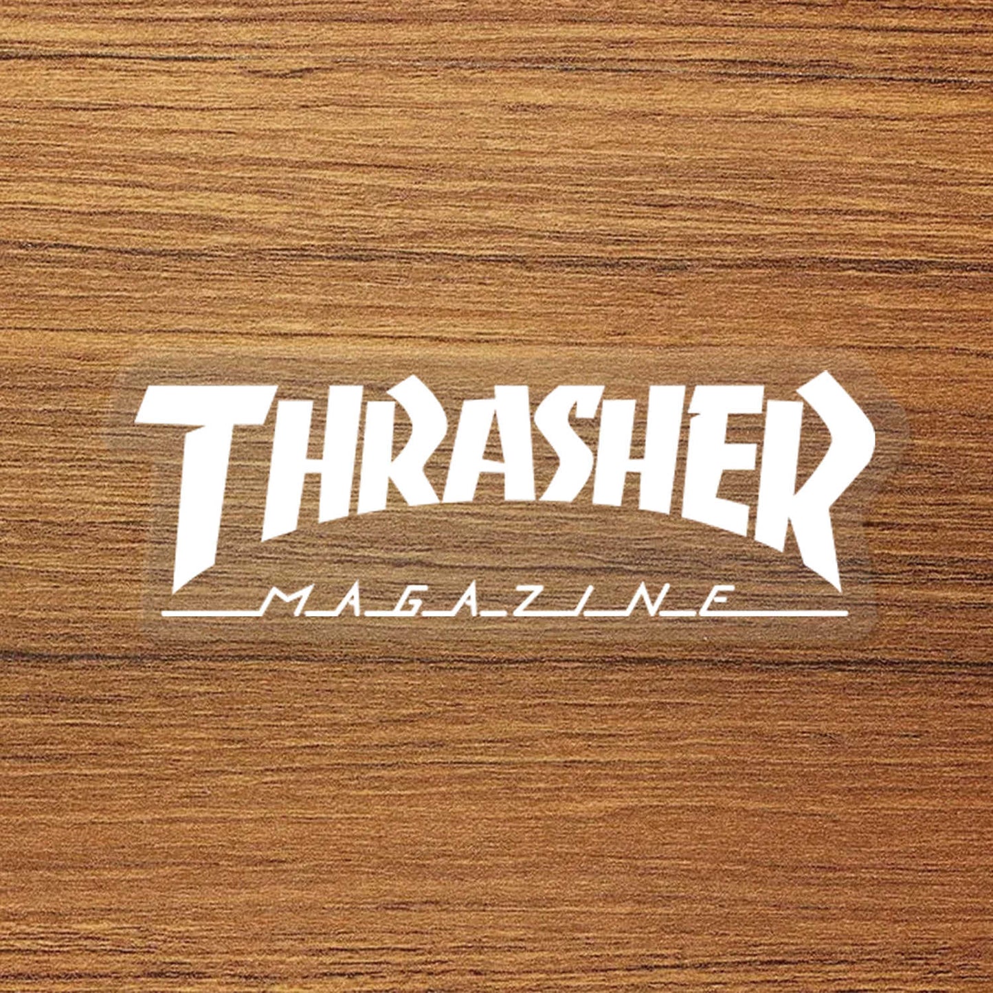 Thrasher Magazine Logo Vinyl Decal Sticker – Waterproof & Durable