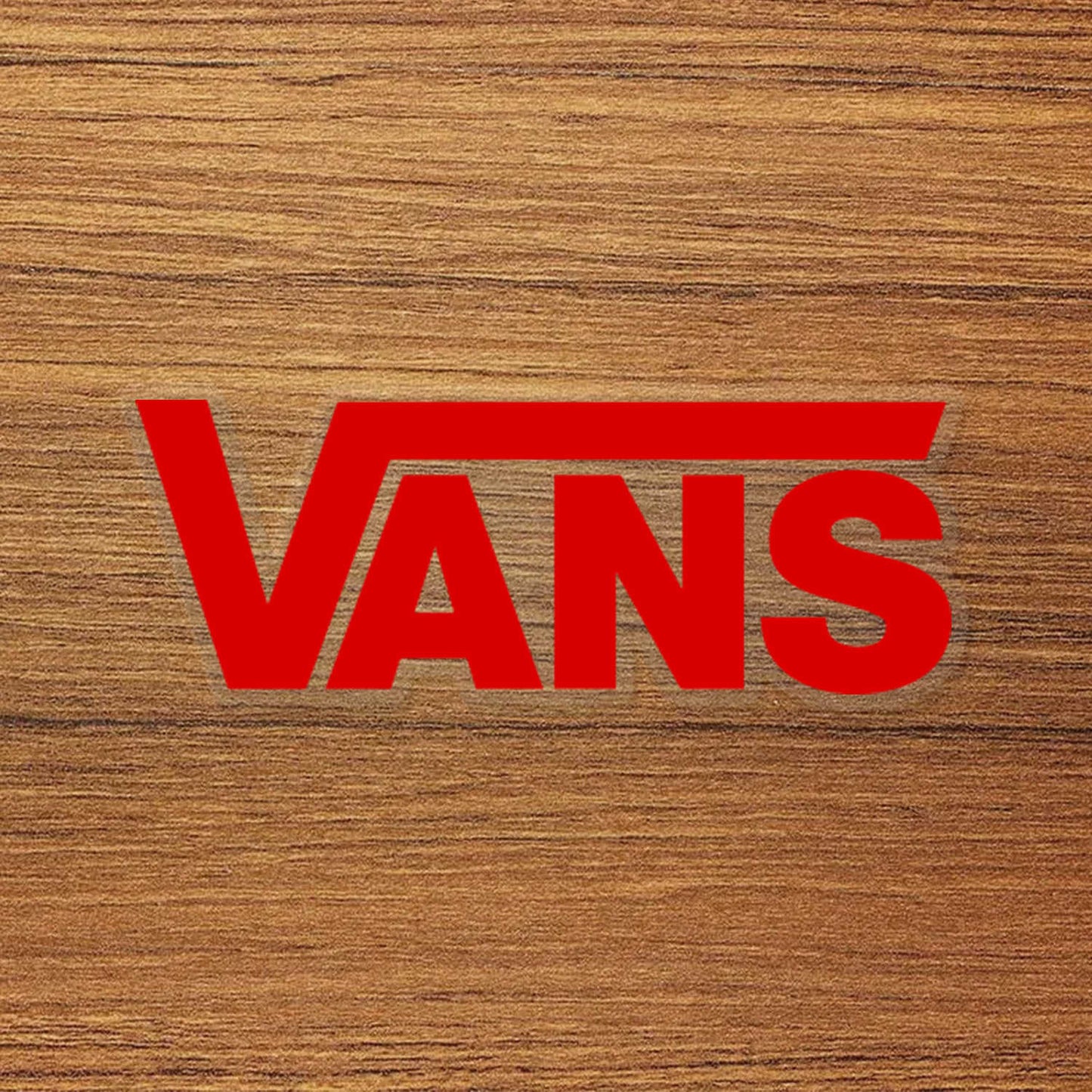 Vans Logo Vinyl Decal Sticker – Waterproof & Durable