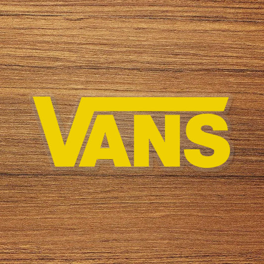 Vans Logo Vinyl Decal Sticker – Waterproof & Durable