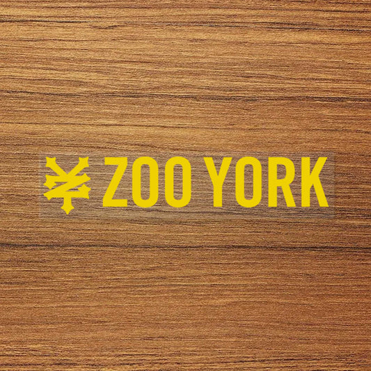 Zoo York Logo Vinyl Decal Sticker – Waterproof & Durable