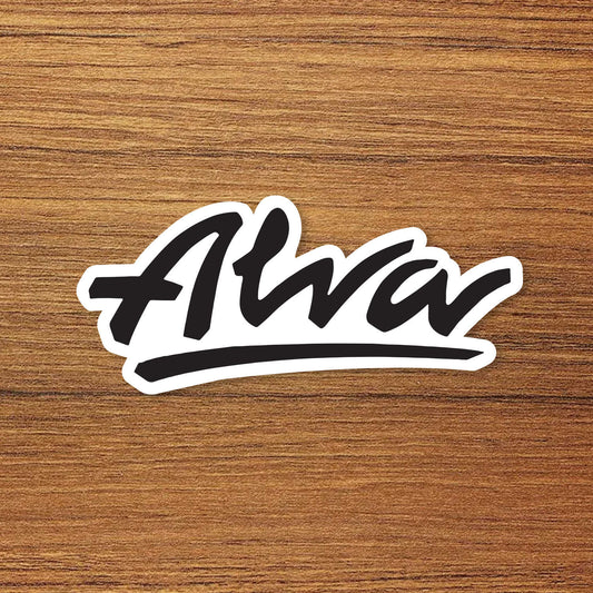 Alva Skates OG Skateboard Logo Vinyl Decal Sticker – Waterproof & UV Resistant