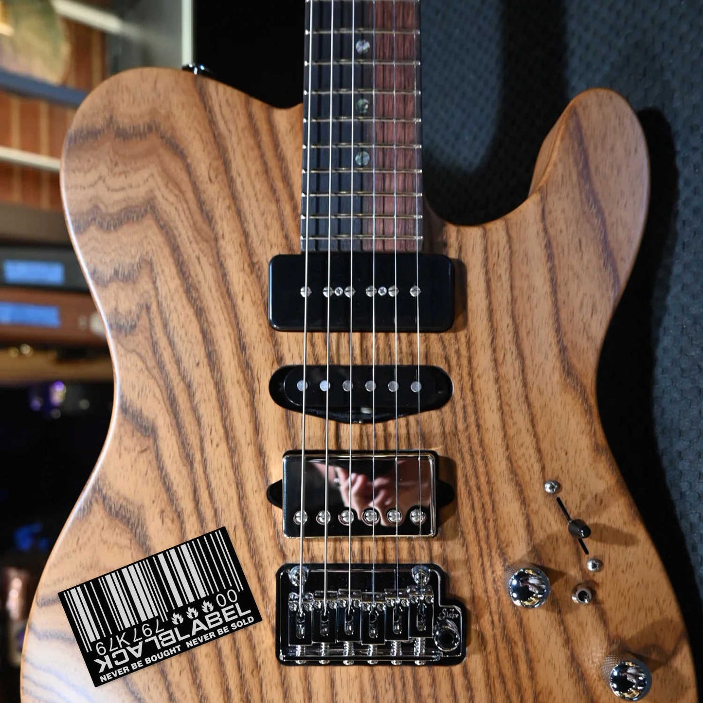 Black Label Skateboards "Barcode" Logo Vinyl Decal Sticker – Waterproof & UV Resistant