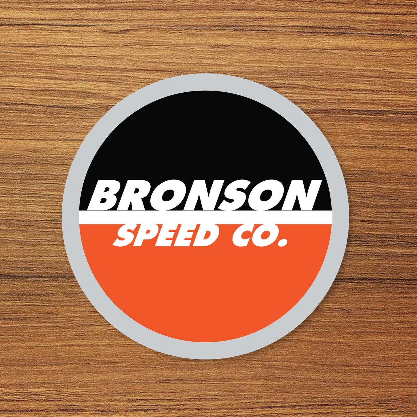 Bronson Speed Co Skateboard Logo Vinyl Decal Sticker – Waterproof & UV Resistant