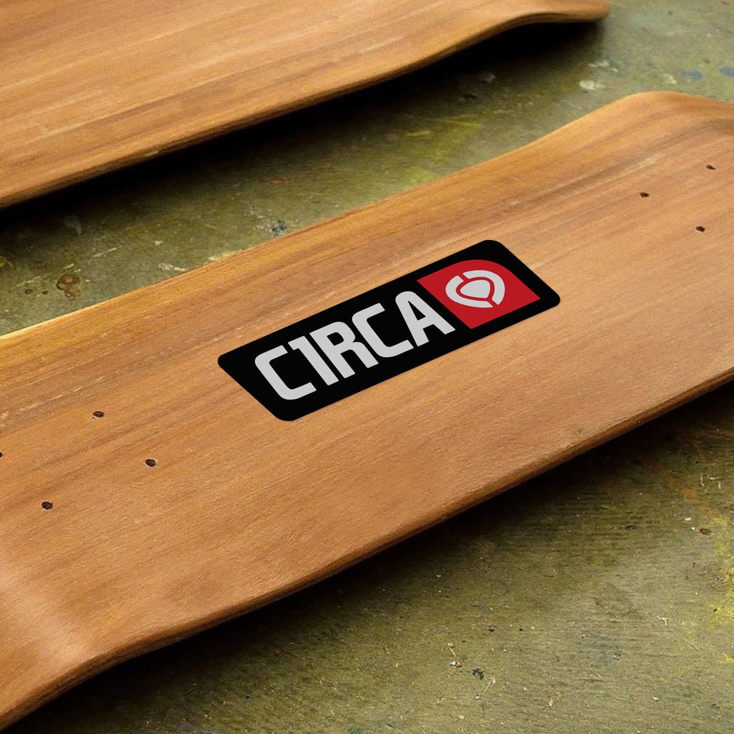 Circa Skateboard Logo Vinyl Decal Sticker – Waterproof & UV Resistant