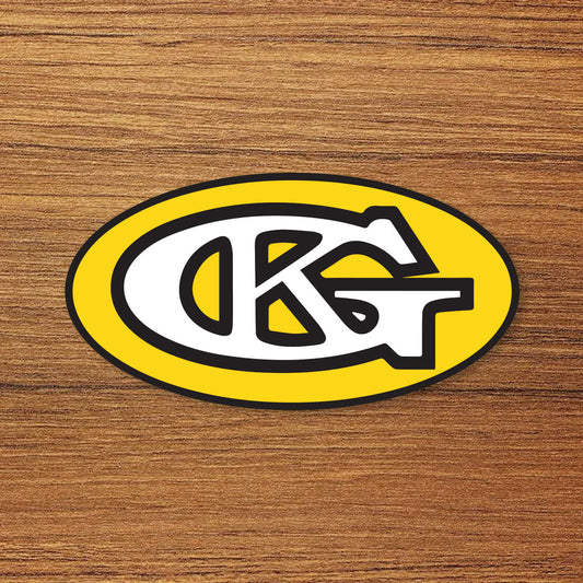 Grind King Skateboard Logo Vinyl Decal Sticker – Waterproof & UV Resistant