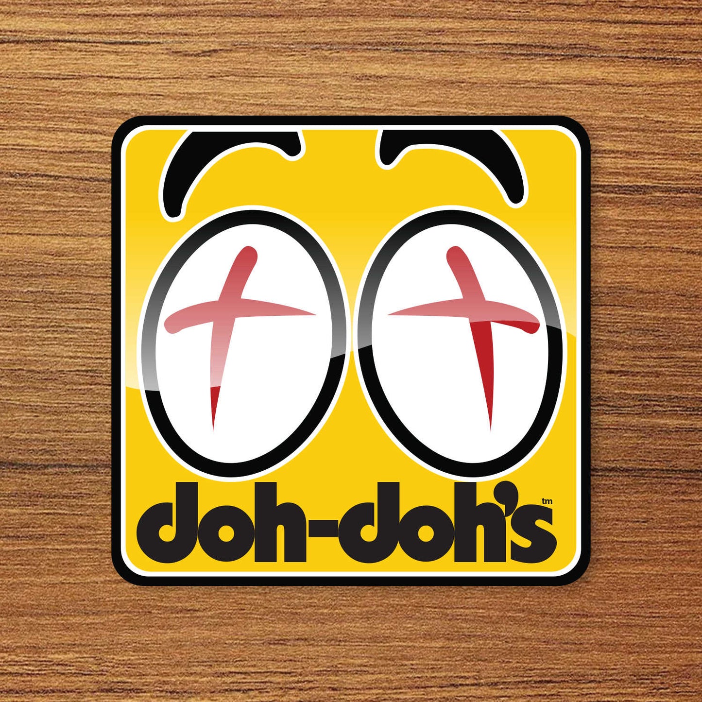 Doh Doh's Shorty's Skateboard Logo Vinyl Decal Sticker – Waterproof & UV Resistant