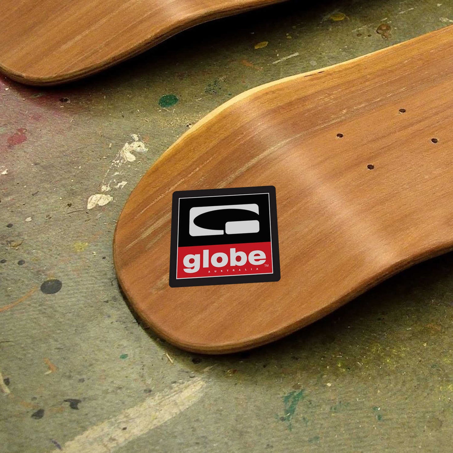 Globe International Skateboard Logo Vinyl Decal Sticker – Waterproof & UV Resistant