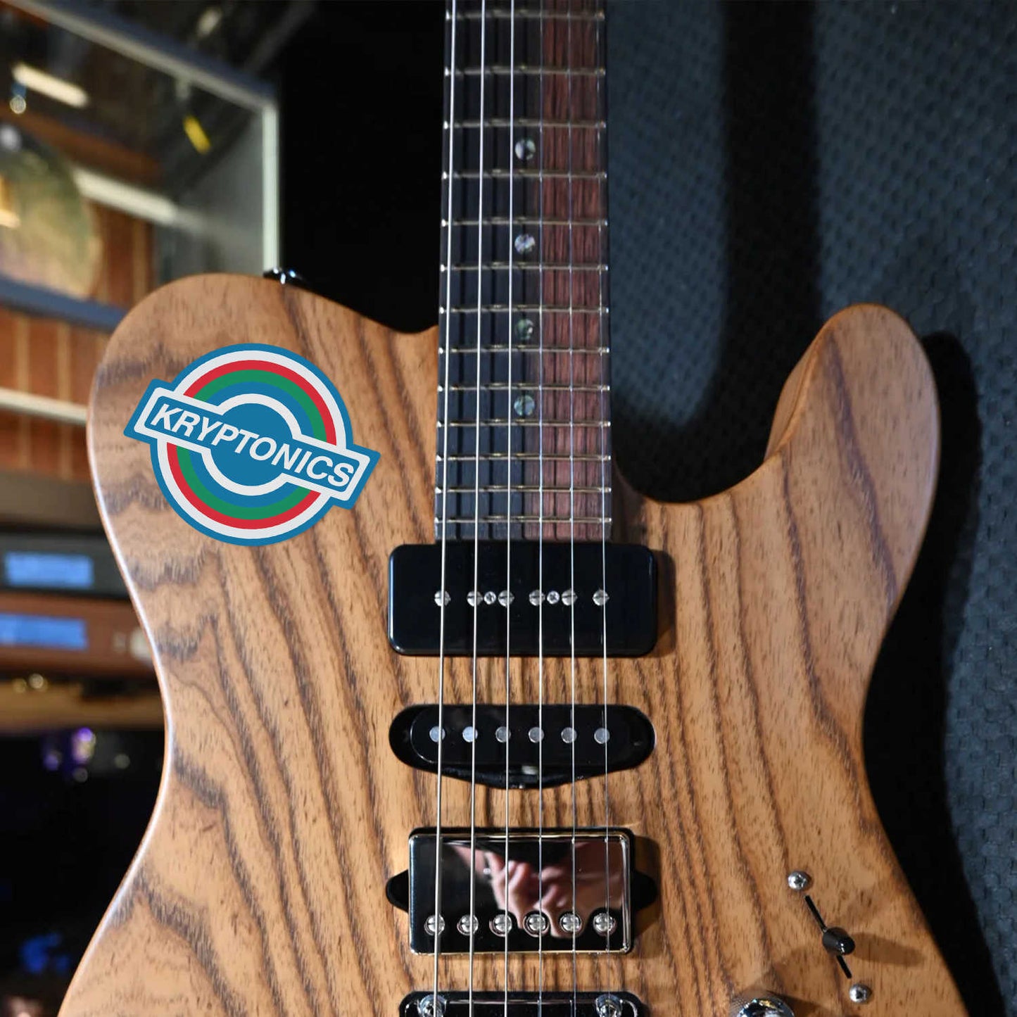 Kryptonics Skateboard Logo Vinyl Decal Sticker – Waterproof & UV Resistant