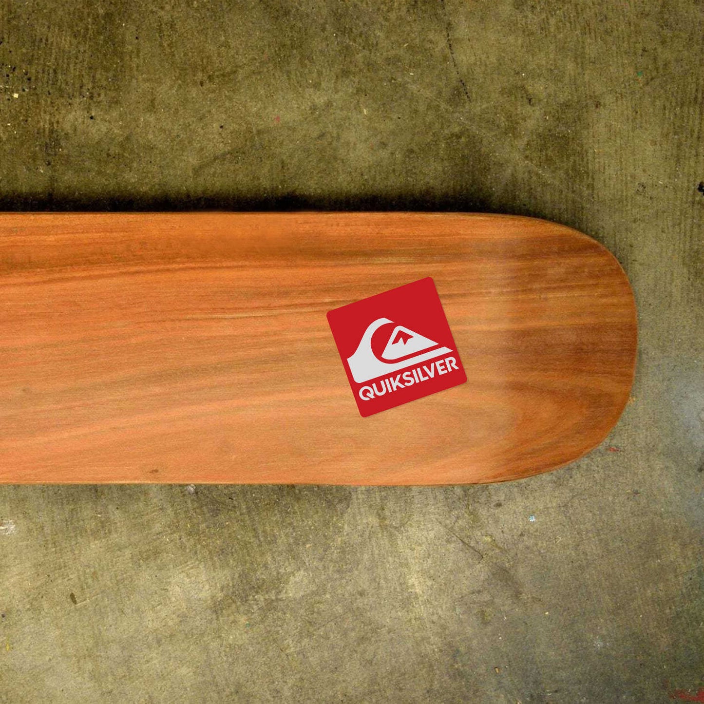 Quiksilver Skateboard Logo Vinyl Decal Sticker – Waterproof & UV Resistant