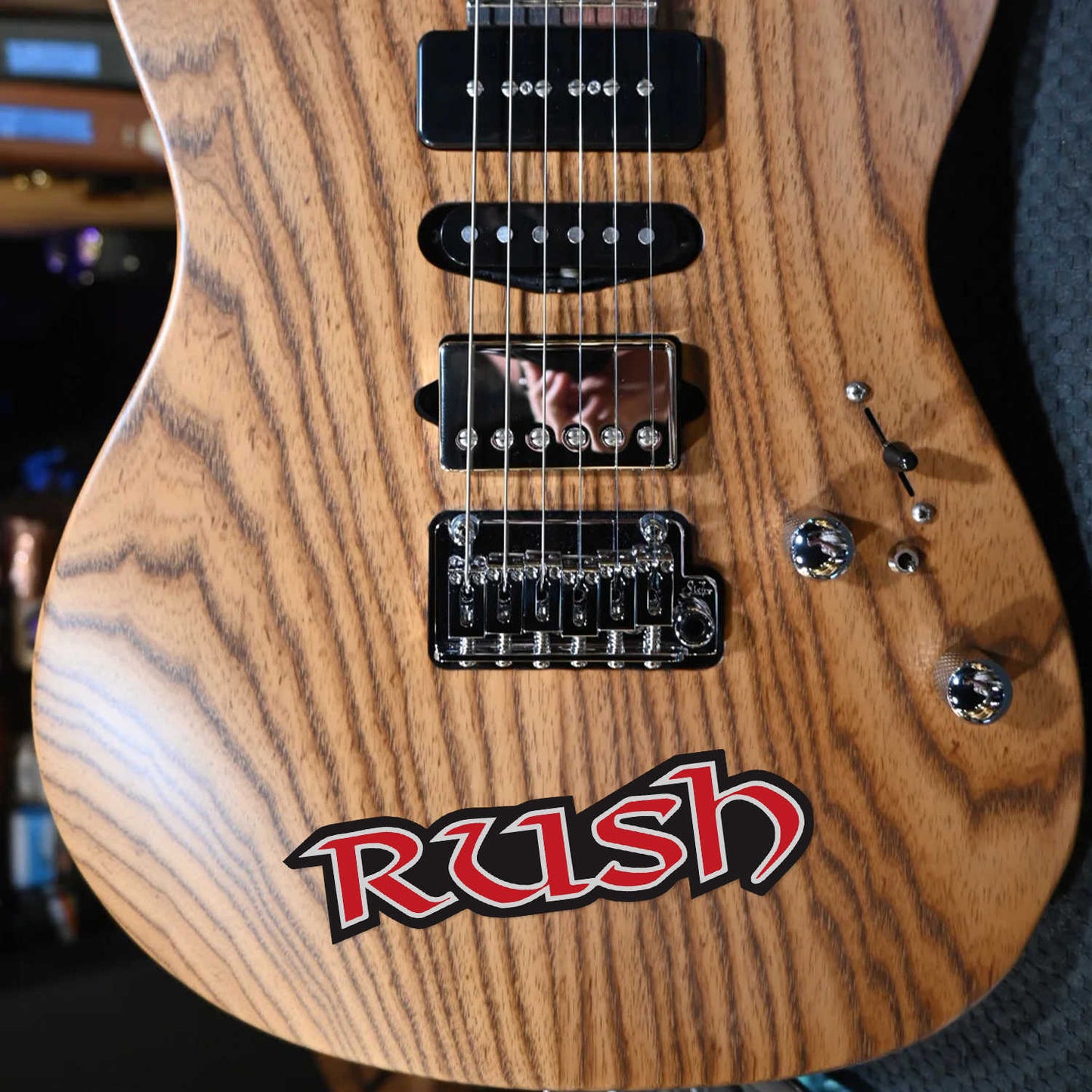 Rush Bearings Skateboard Logo Vinyl Decal Sticker – Waterproof & UV Resistant