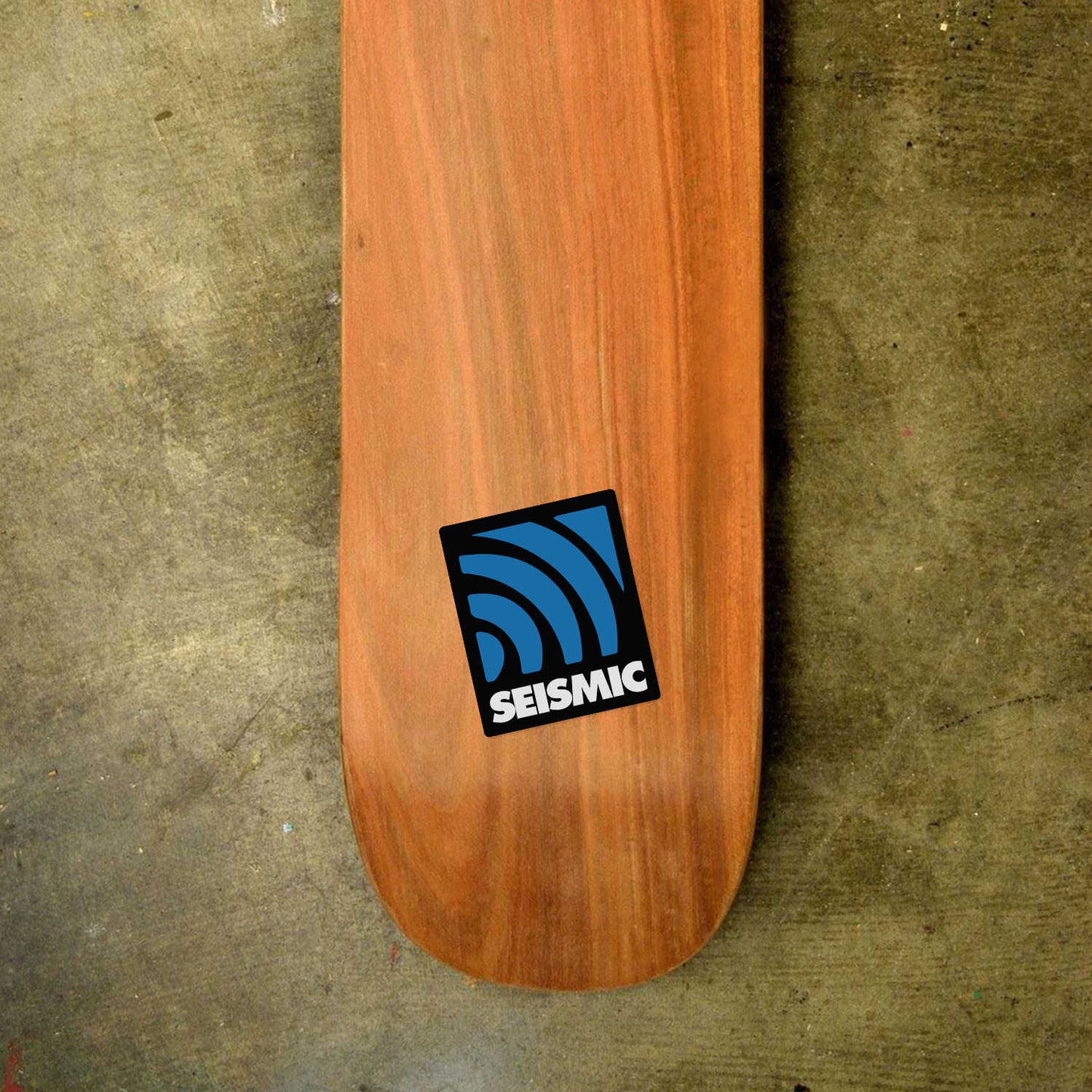 Seismic Skate Systems Skateboard Logo Vinyl Decal Sticker – Waterproof & UV Resistant