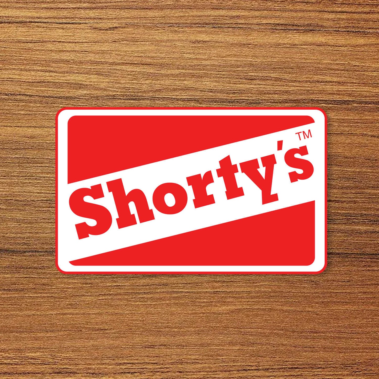 Shorty's Skateboard Logo Vinyl Decal Sticker – Waterproof & UV Resistant